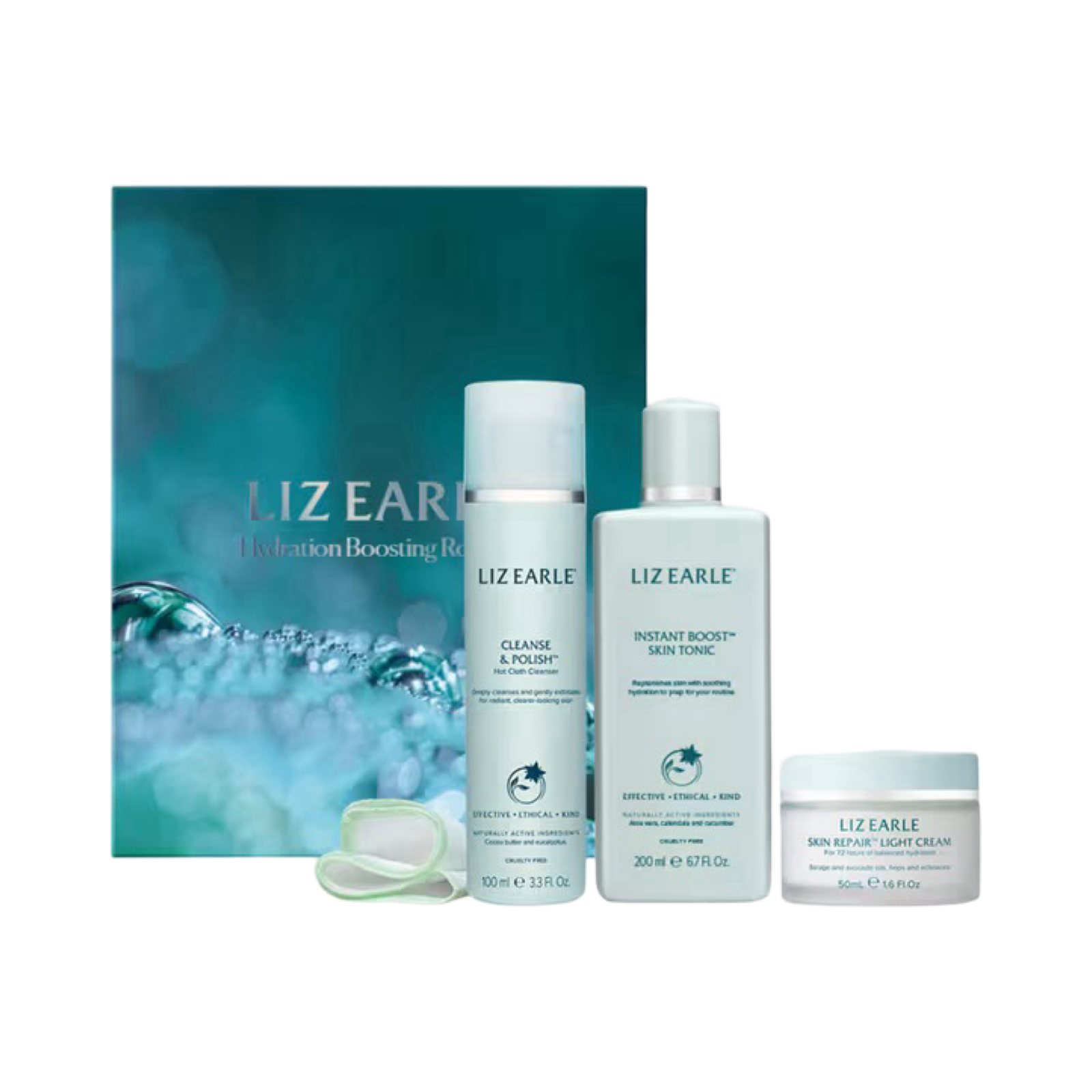 LIZ EARLE HYDRATION BOOSTING ROUTINE SKINCARE GIFT SET