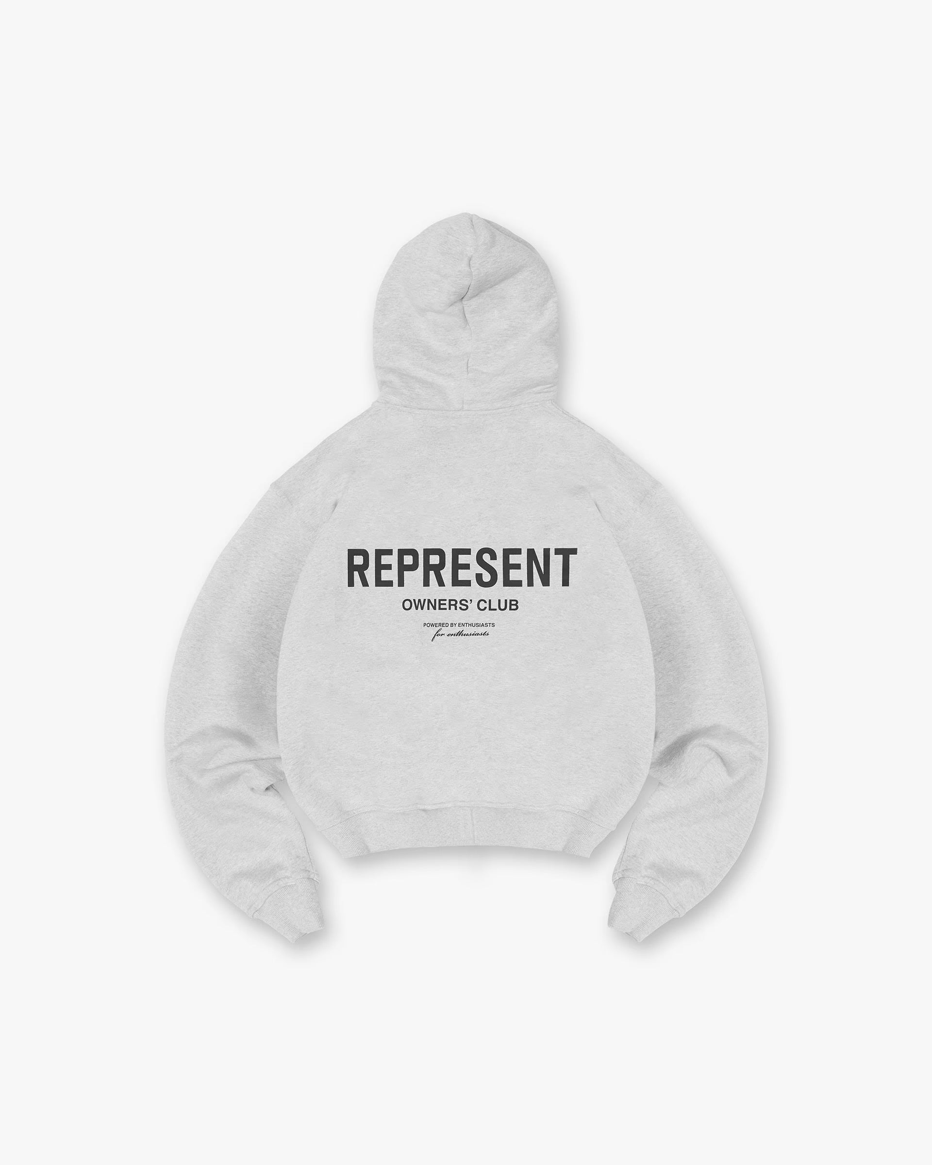 REPRESENT OWNERS CLUB HOODIE - ASH GREY