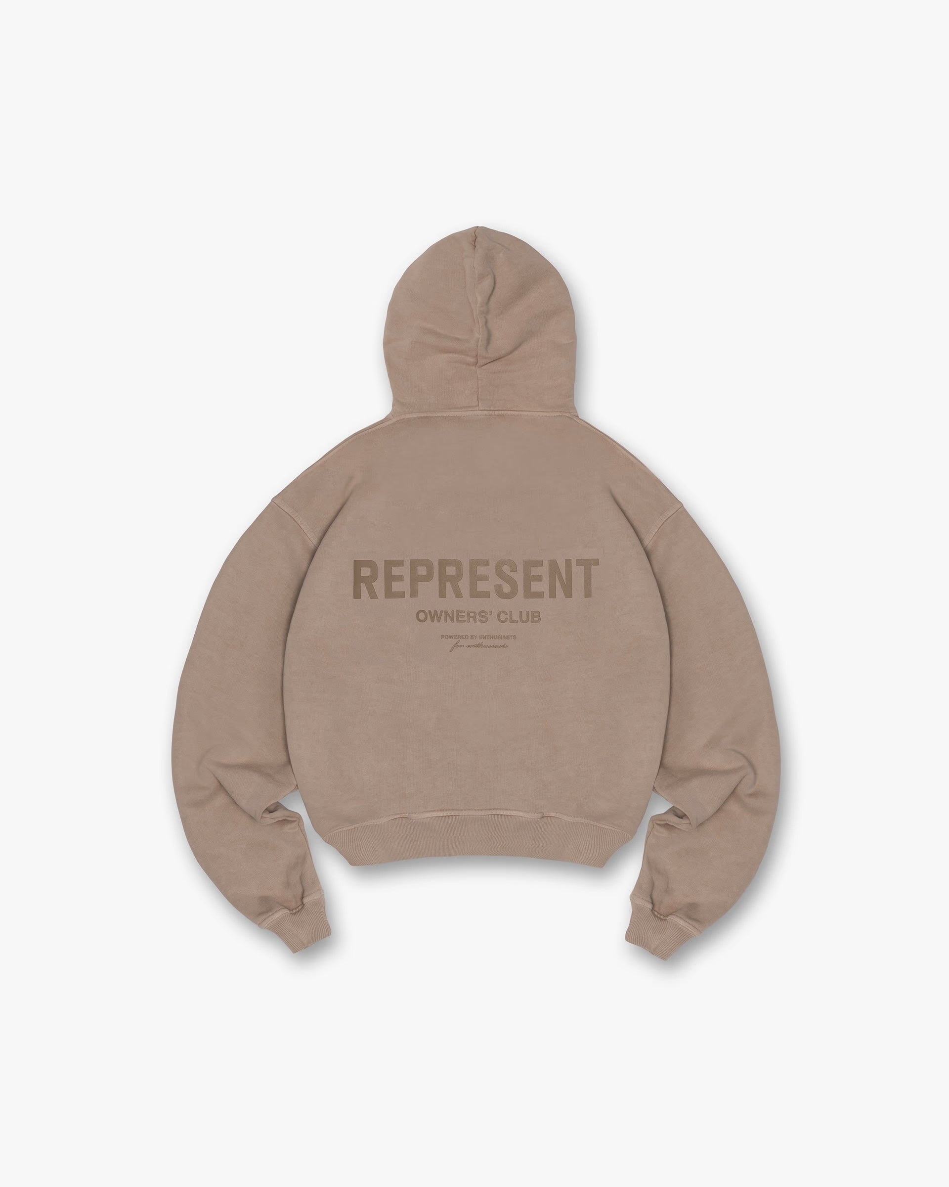 REPRESENT OWNERS CLUB HOODIE - MUSHROOM