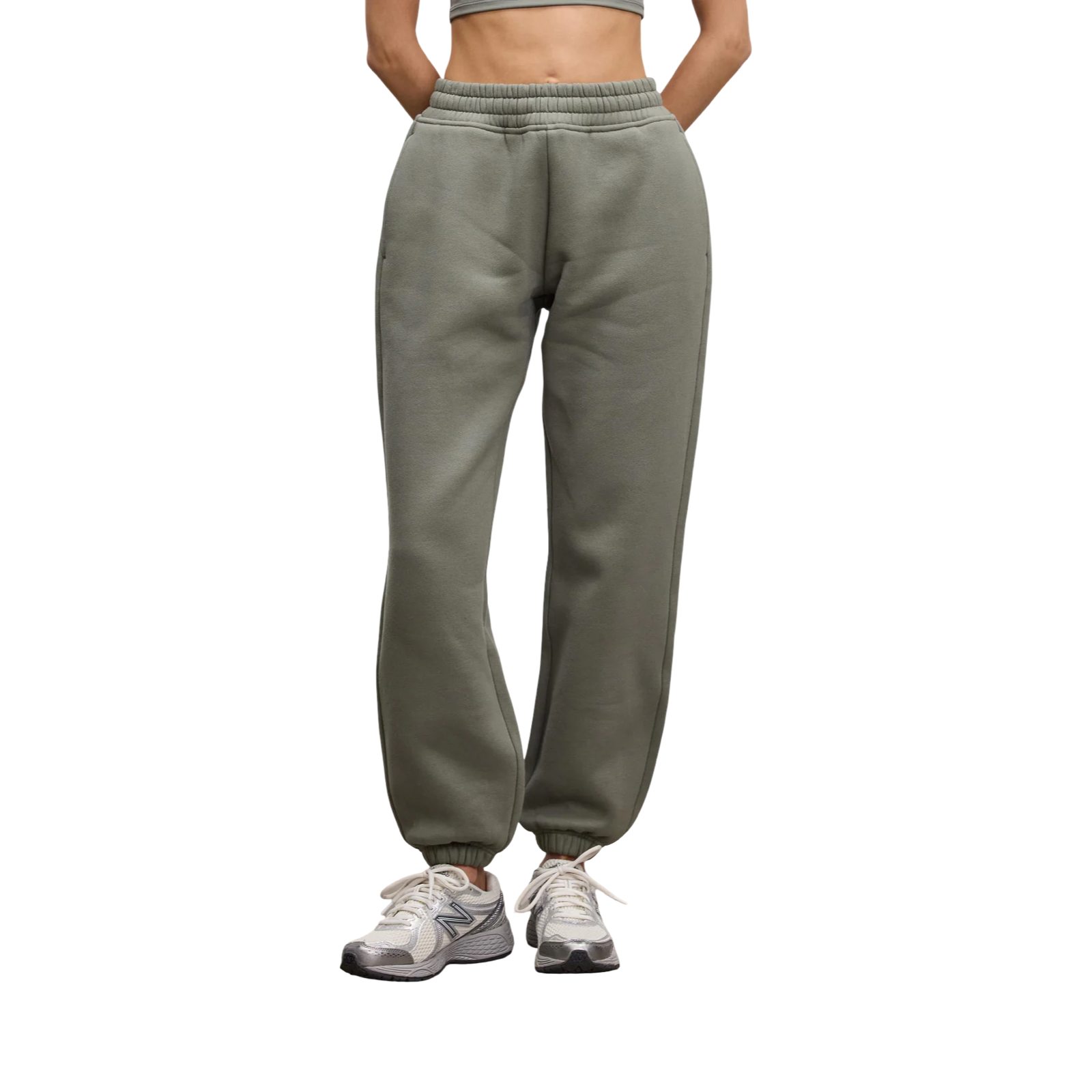 ARNE RELAXED CUFFED JOGGER SAGE