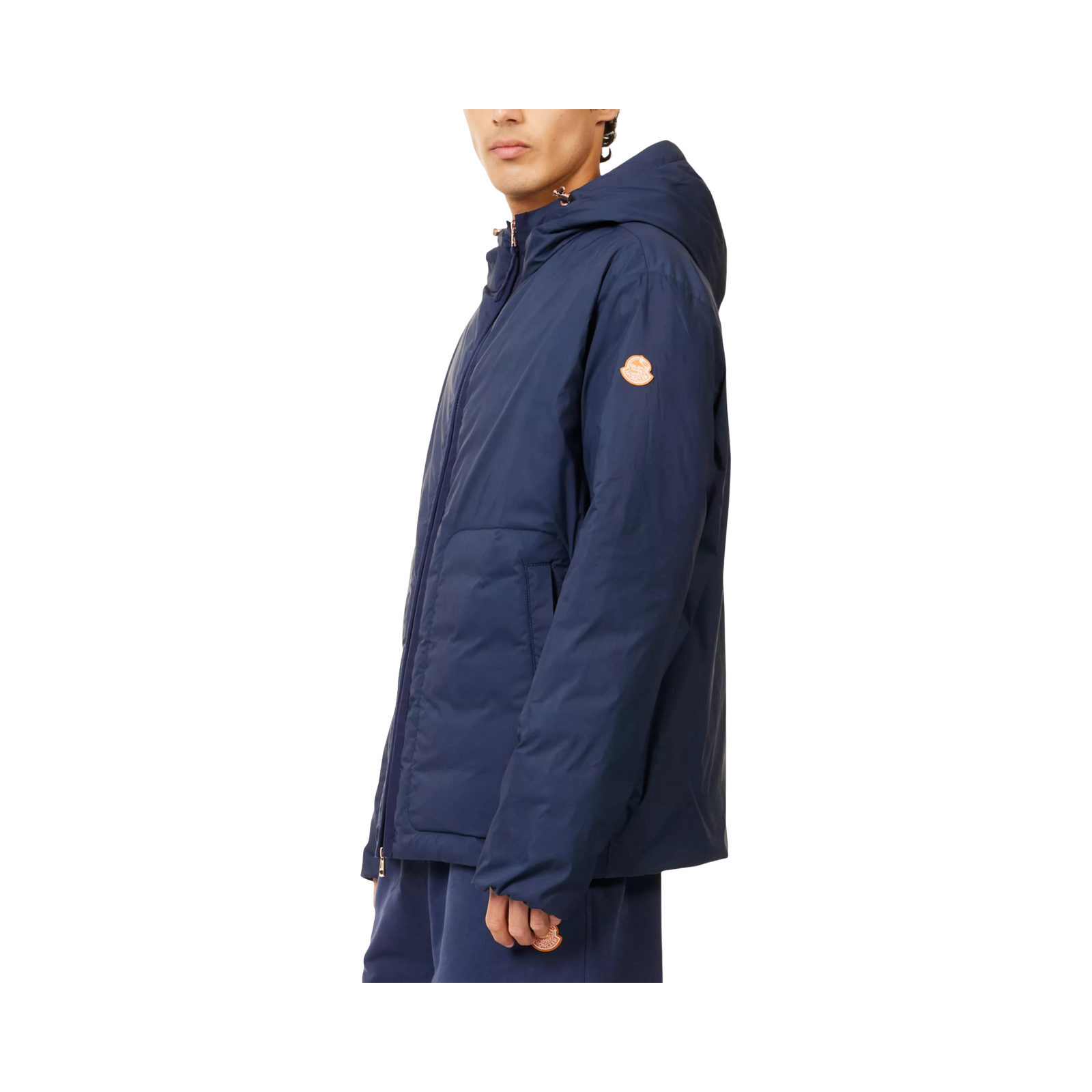 MONCLER X GILGA FARM BY DONALD GLOVER CARACARA COTTON-BLEND JACKET