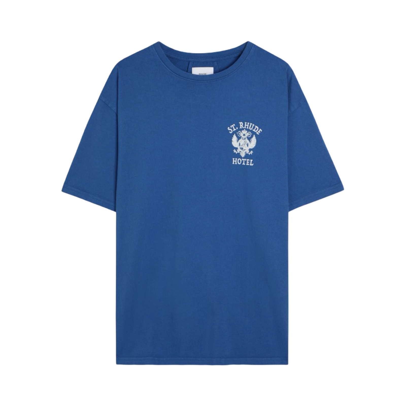 RHUDE ST RHUDE PRINTED COTTON T-SHIRT