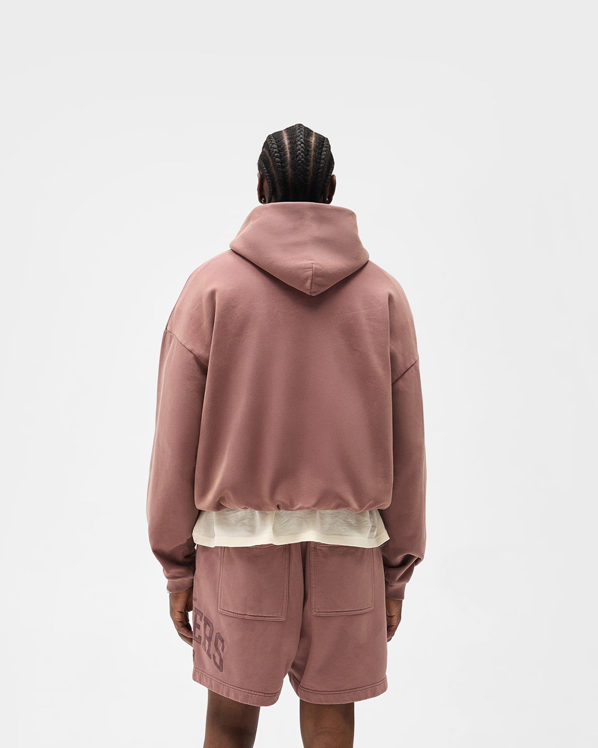 REPRESENT OWNERS CLUB HOODIE - SMOKED ROSE