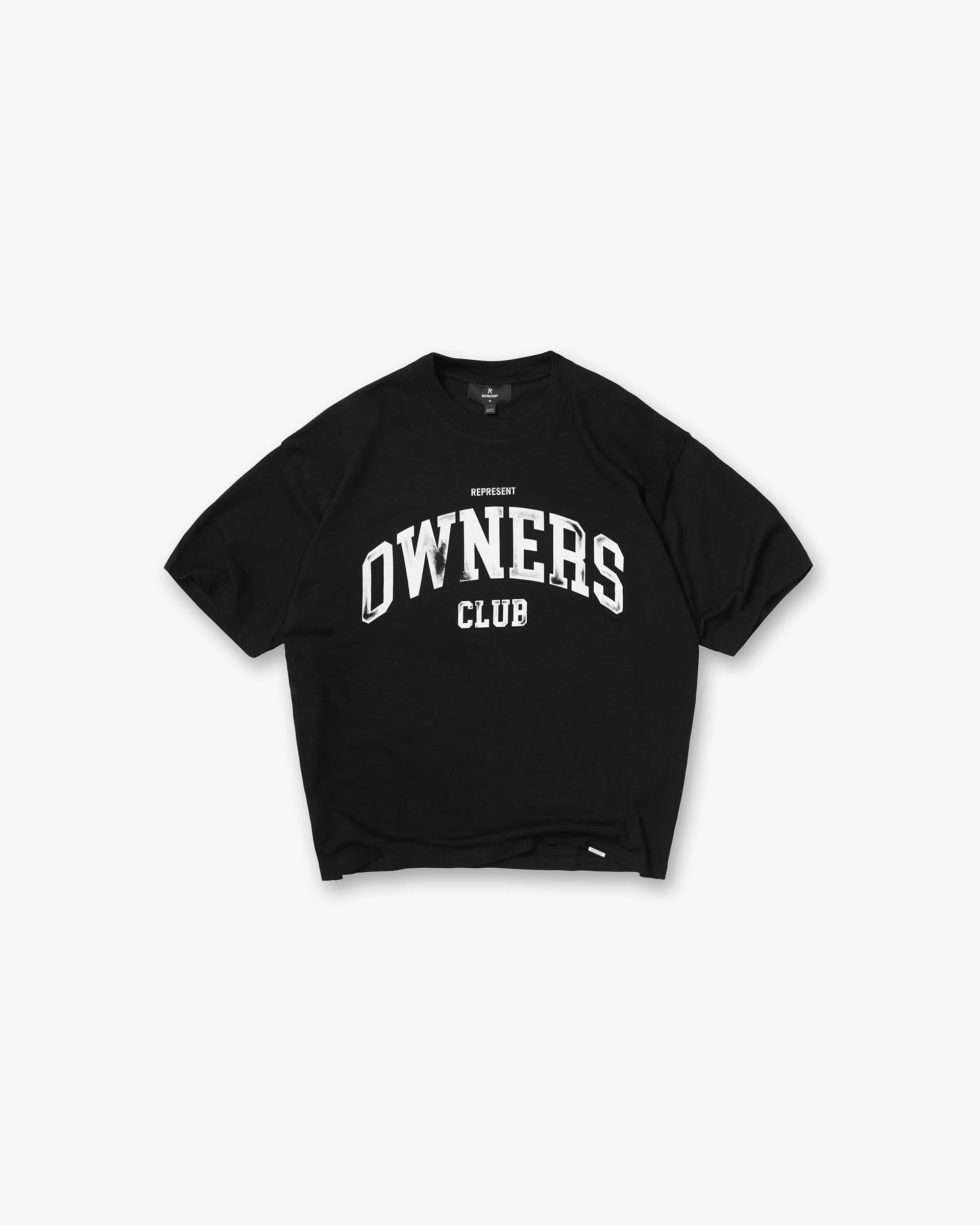 REPRESENT OWNERS CLUB T-SHIRT - JET BLACK