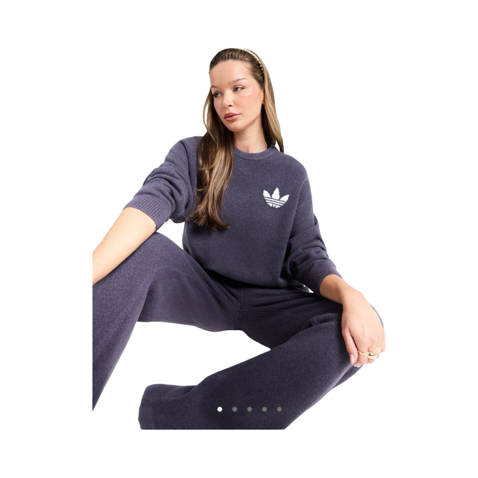 ADIDAS ORIGINALS TREFOIL KNIT CREW