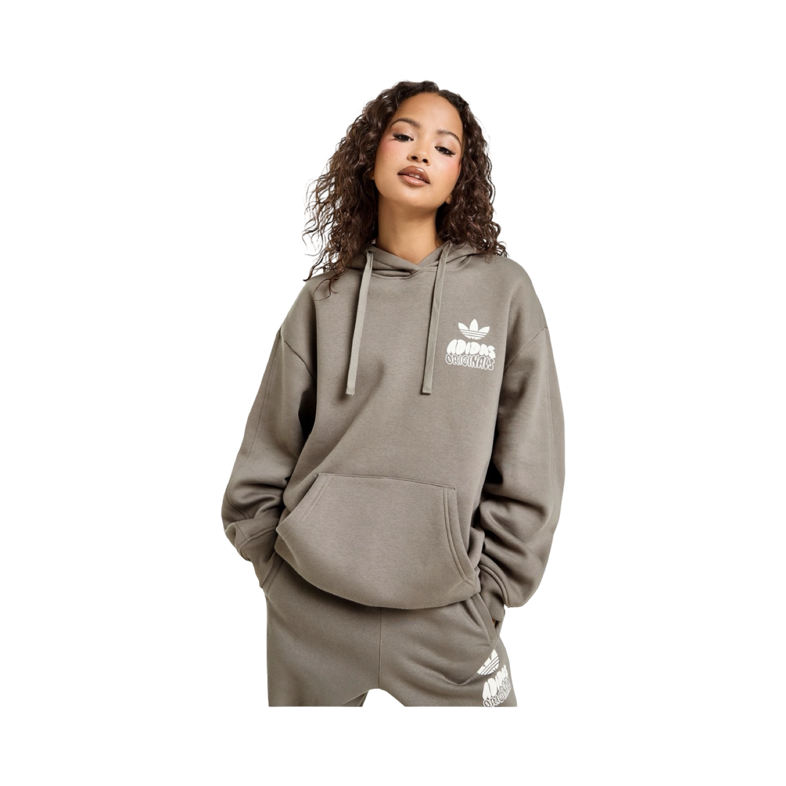 ADIDAS ORIGINALS WAVE GRAPHIC OVERHEAD HOODIE