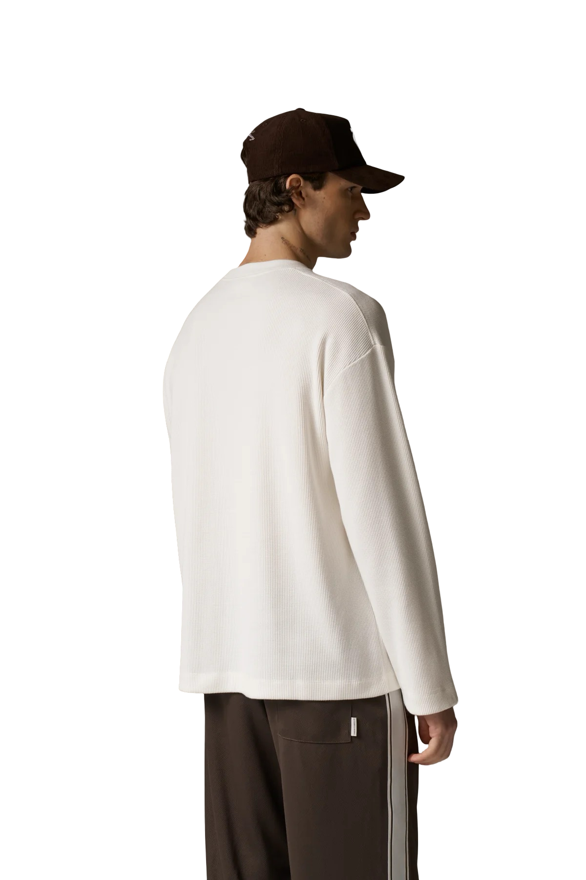 THE COUTURE CLUB WAFFLE LONG SLEEVE T-SHIRT