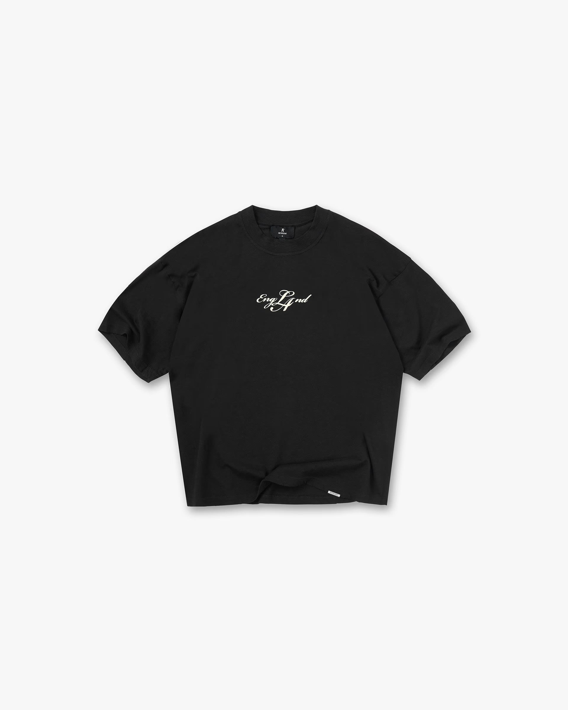 REPRESENT ENGLAND T-SHIRT - JET BLACK