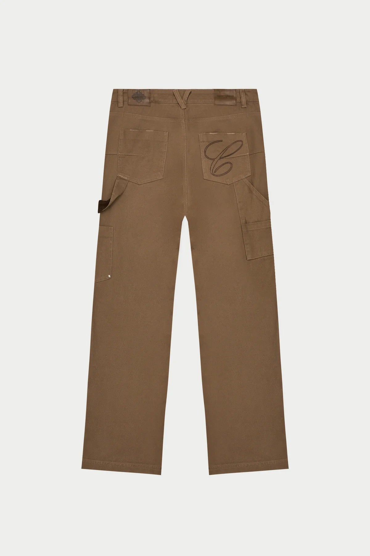 THE COUTURE CLUB TWILL DOUBLE PATCH TROUSER