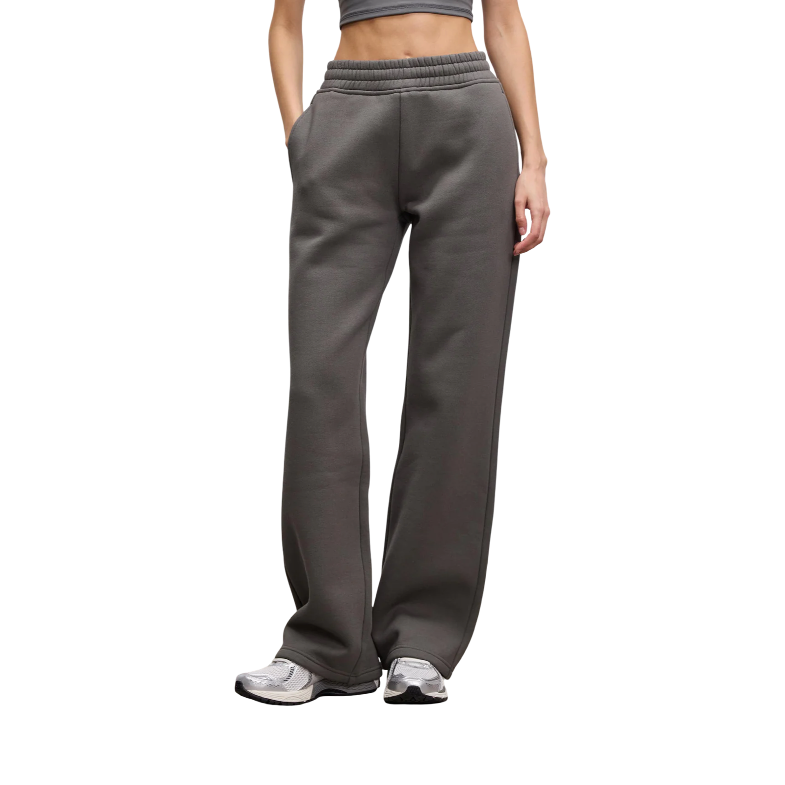 ARNE RELAXED STRAIGHT LEG JOGGER GREY