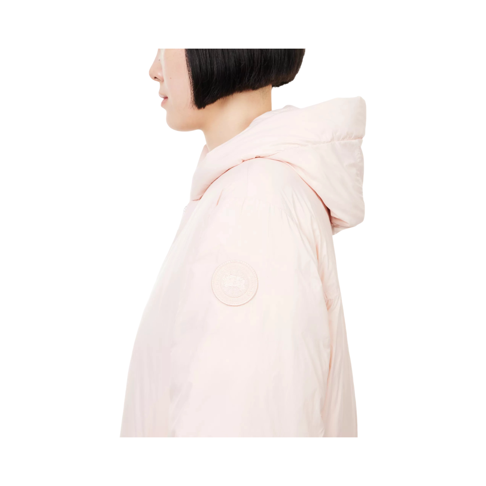 CANADA GOOSE ELBA NYLON-DOWN JACKET VINTAGE ROSE