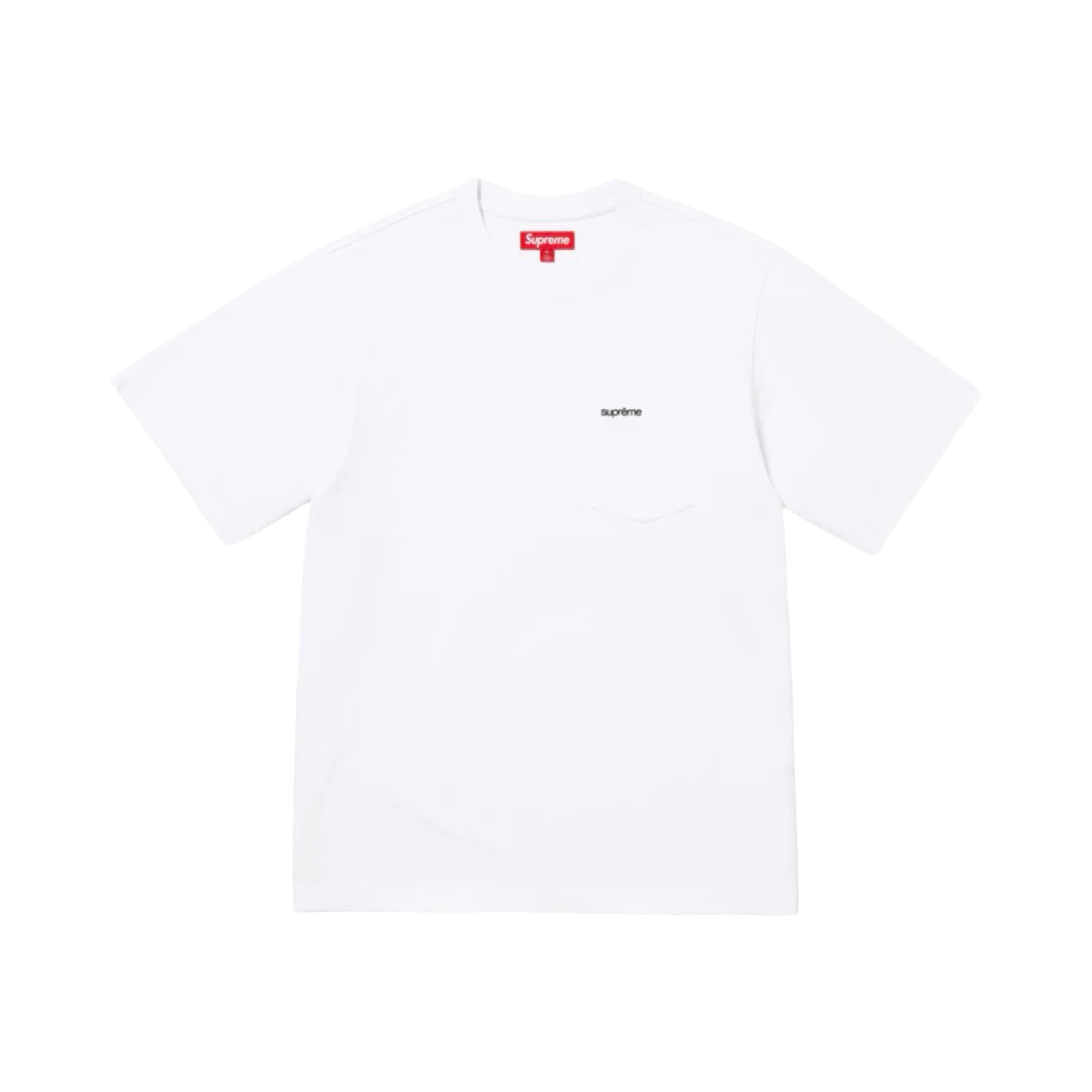 SUPREME S/S POCKET TEE - WHITE