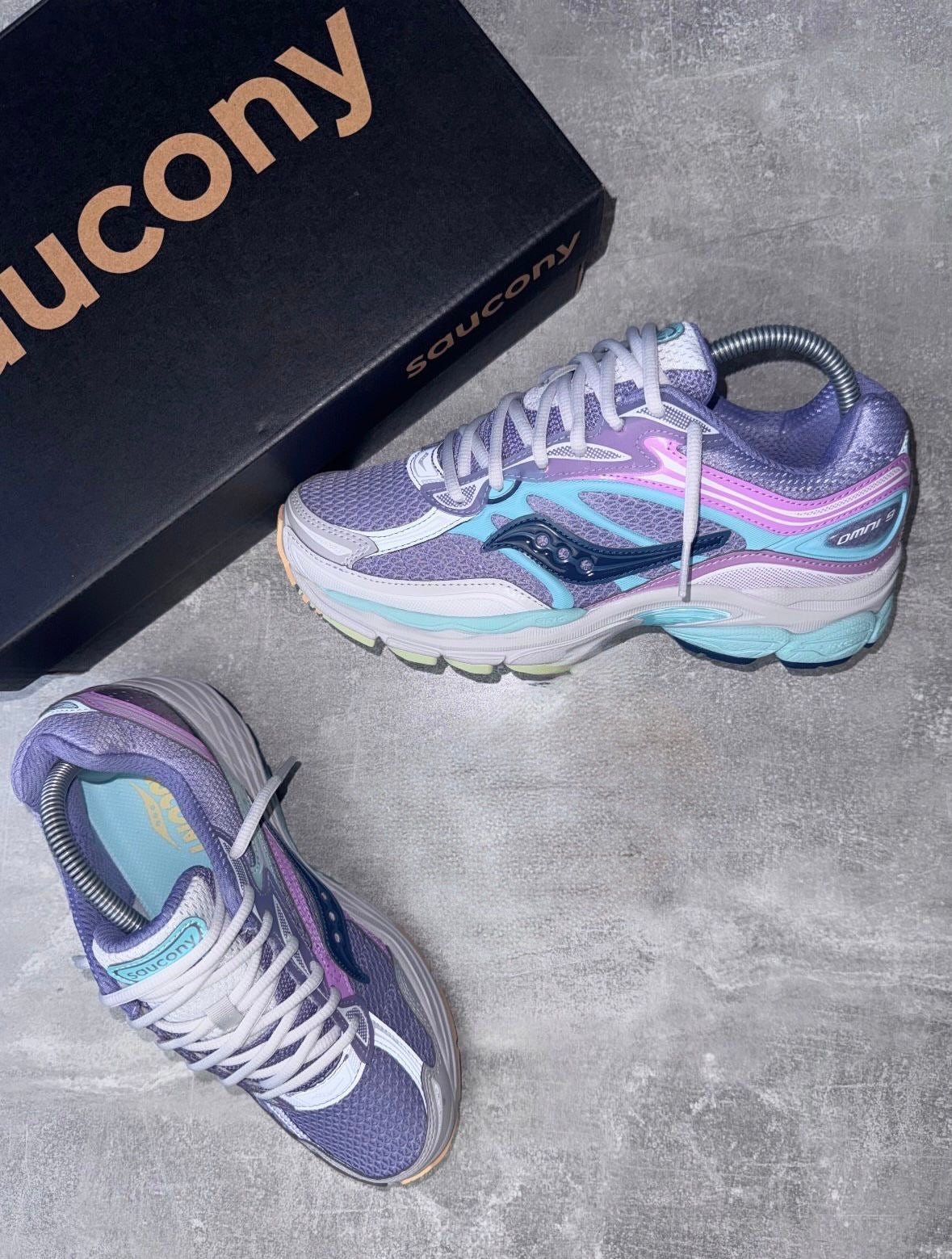 Saucony Omni 9 - Wisteria/Blue