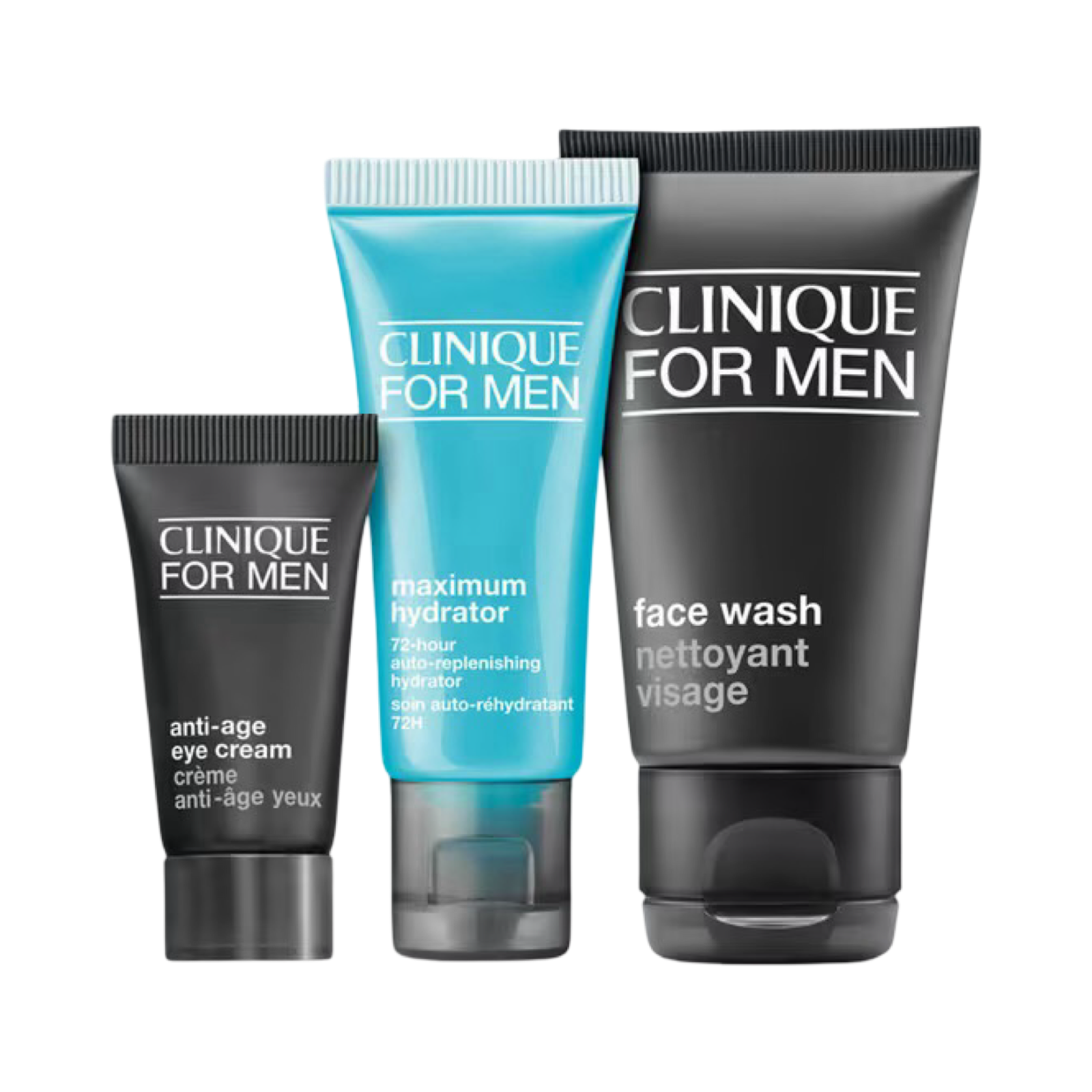 CLINIQUE FOR MEN SKINCARE STARTER KIT GIFT SET