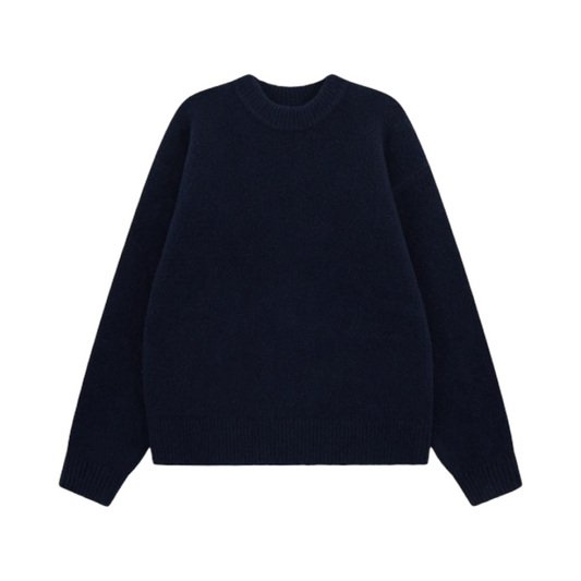 COUTURE CLUB BRUSHED KNIT JUMPER NAVY