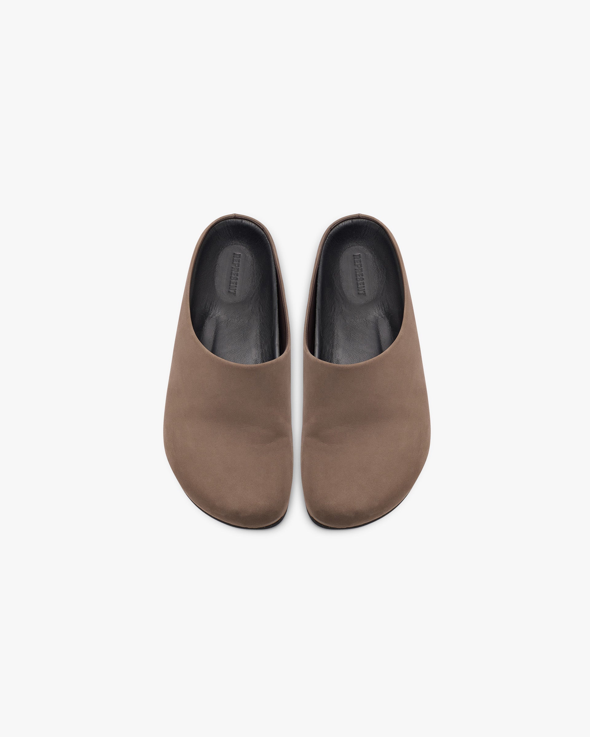 NUBUCK MULE - MOCHA