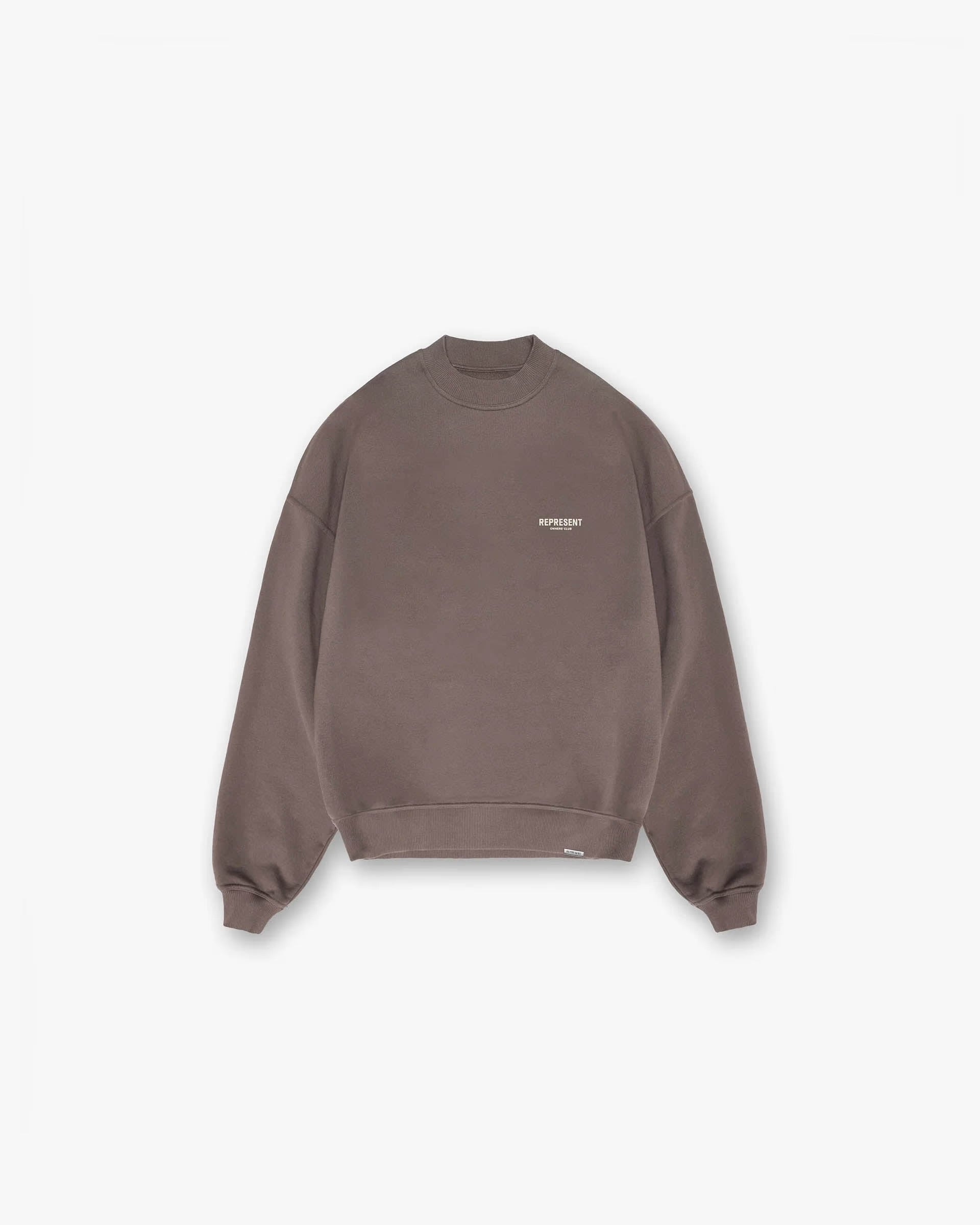 REPRESENT OWNERS CLUB SWEATSHIRT - FOG