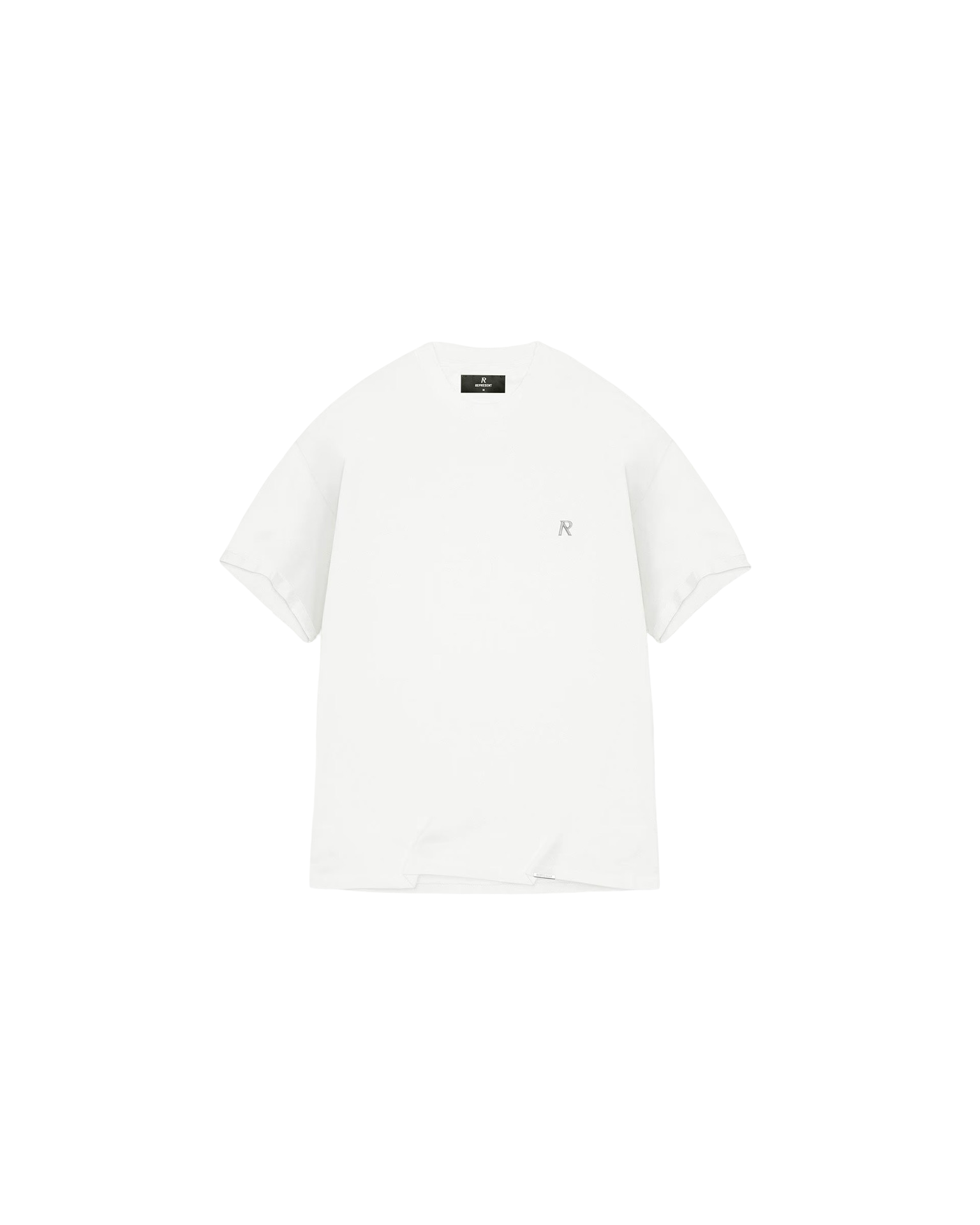 REPRESENT METAL INITIAL R T-SHIRT