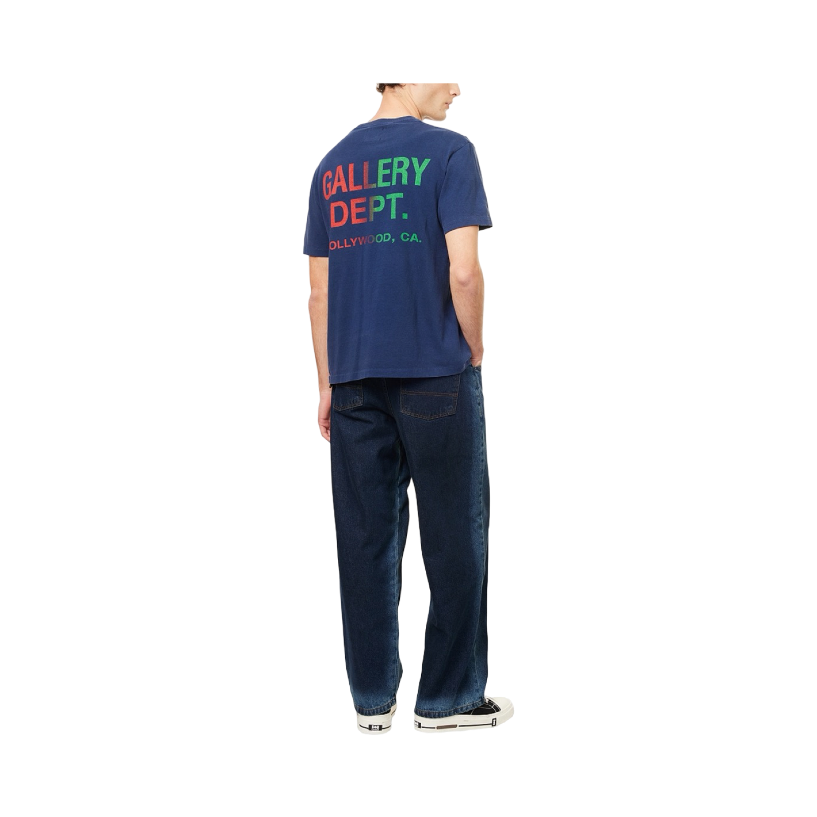 GALLERY DEPT BROADWALK CREWNECK COTTON-JERSEY T-SHIRT