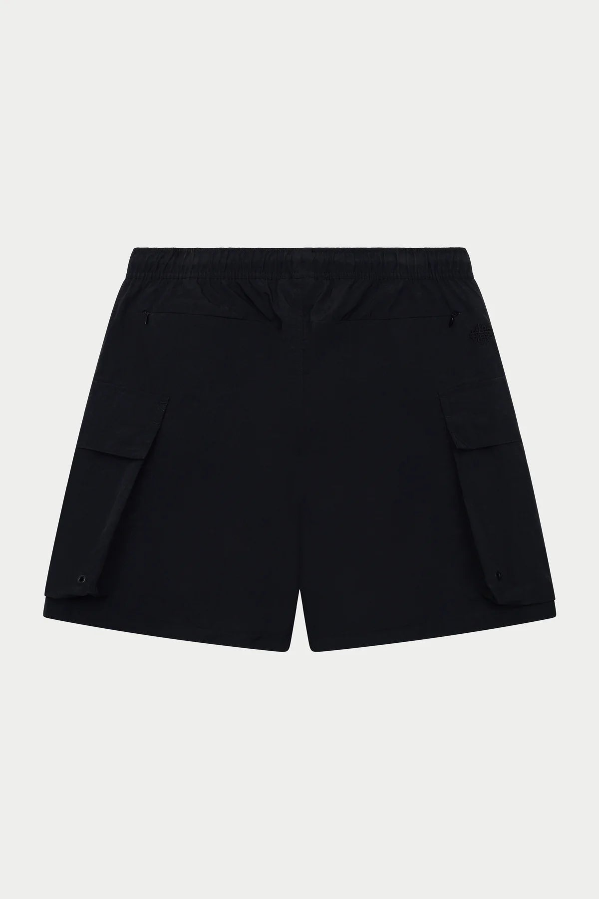 THE COUTURE CLUB CARGO POCKET SWIM SHORT - BLACK