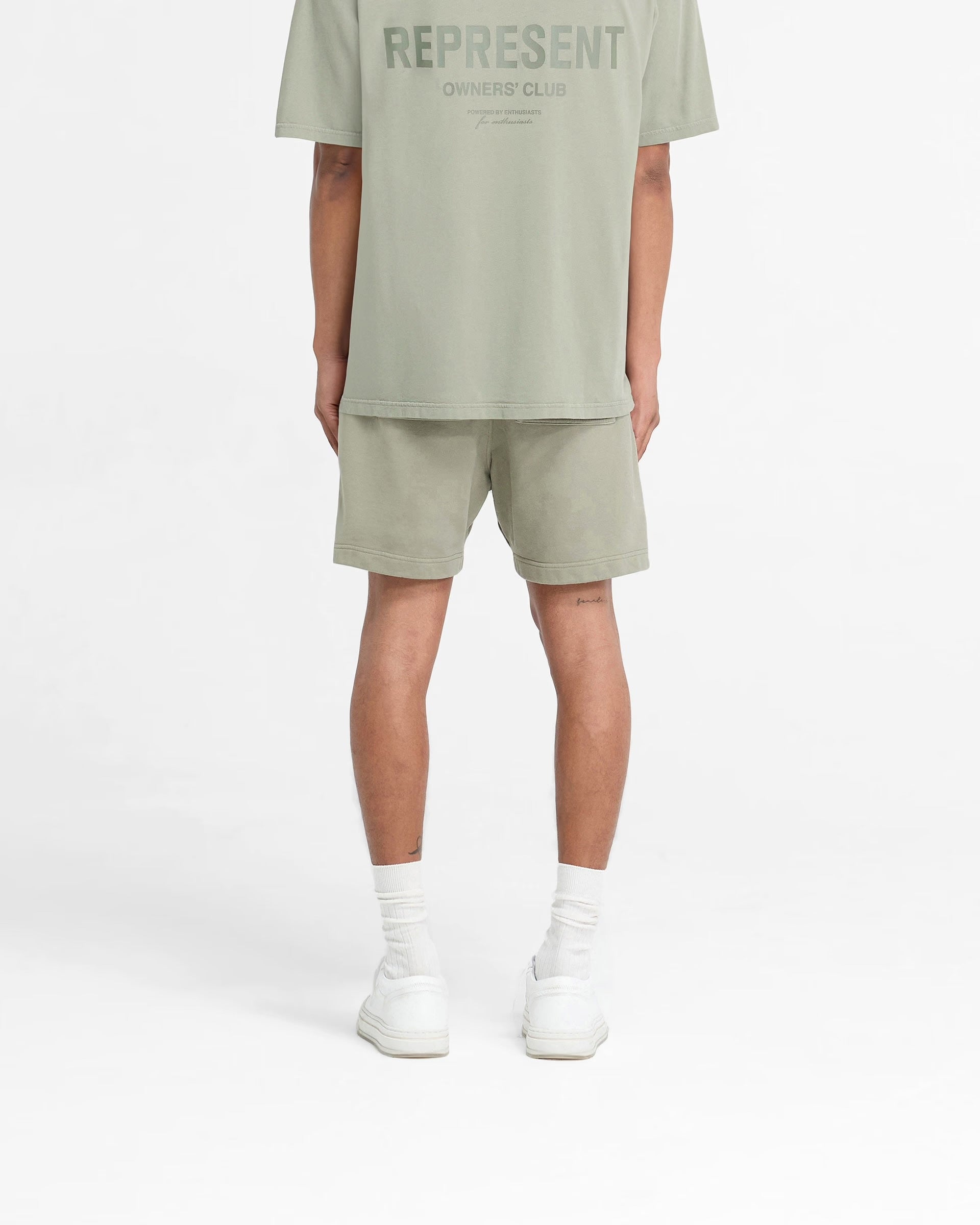 REPRESENT OWNERS CLUB SHORT - PASTEL GREEN