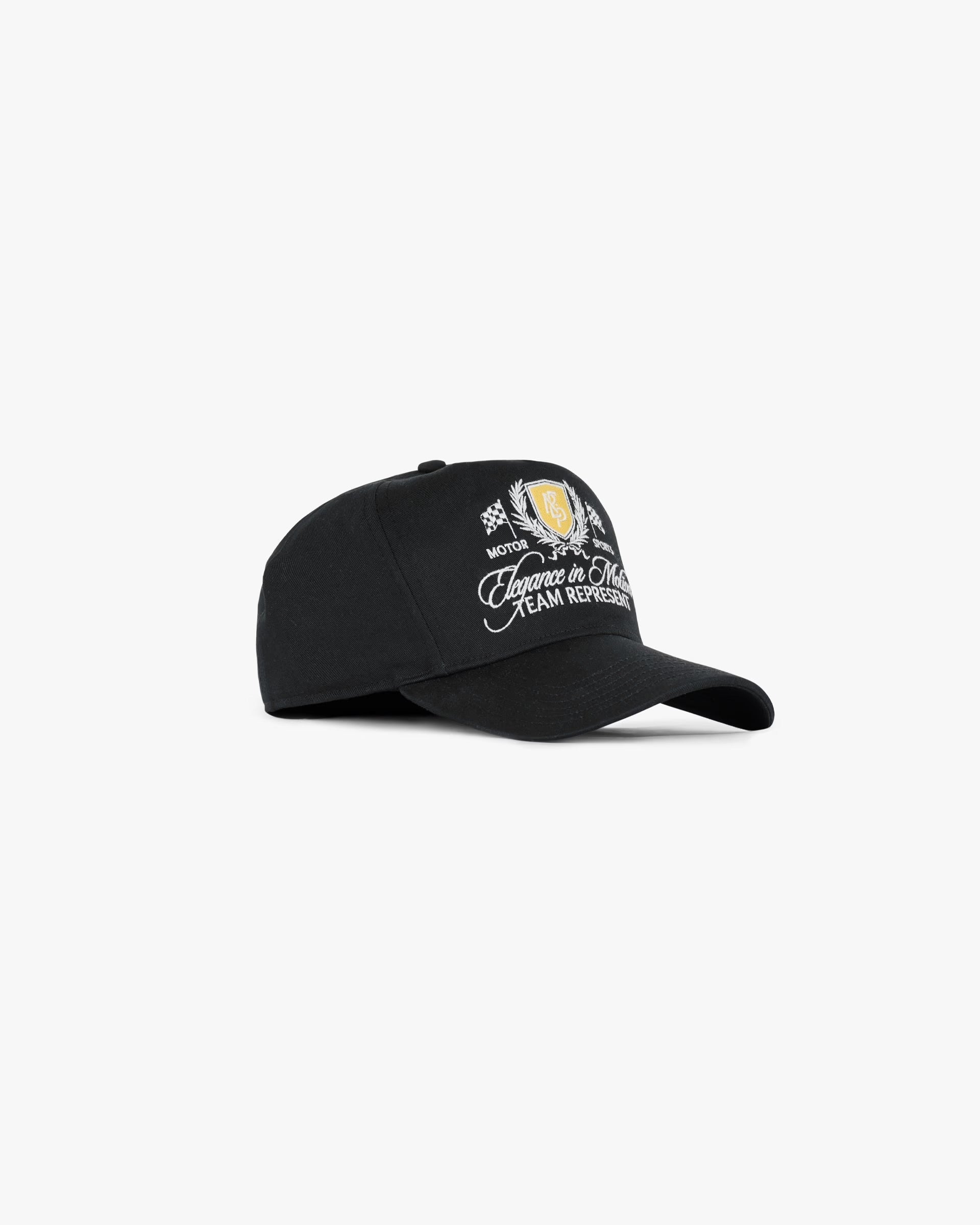 REPRESENT CREST CAP - JET BLACK