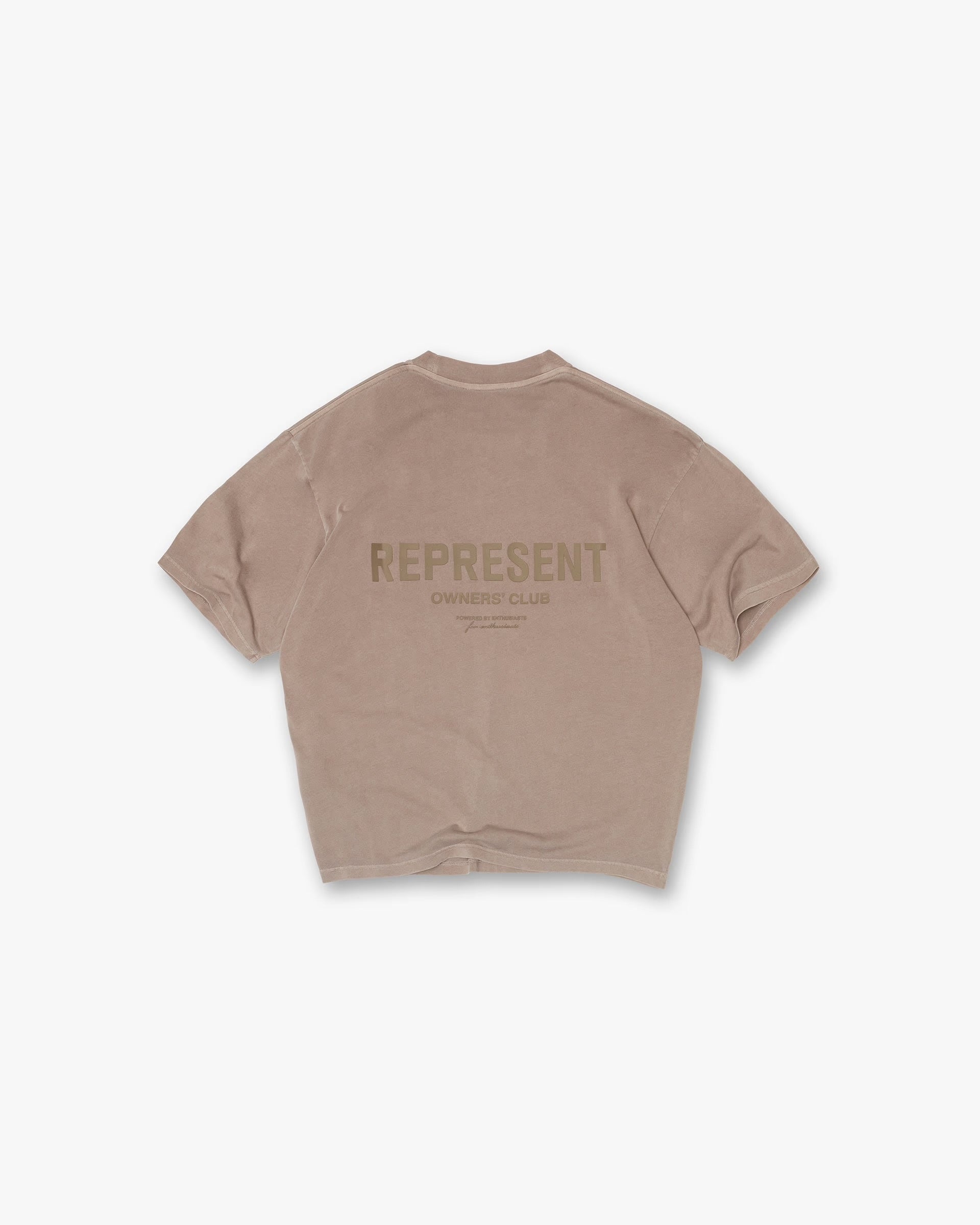REPRESENT OWNERS CLUB T-SHIRT - MUSHROOM