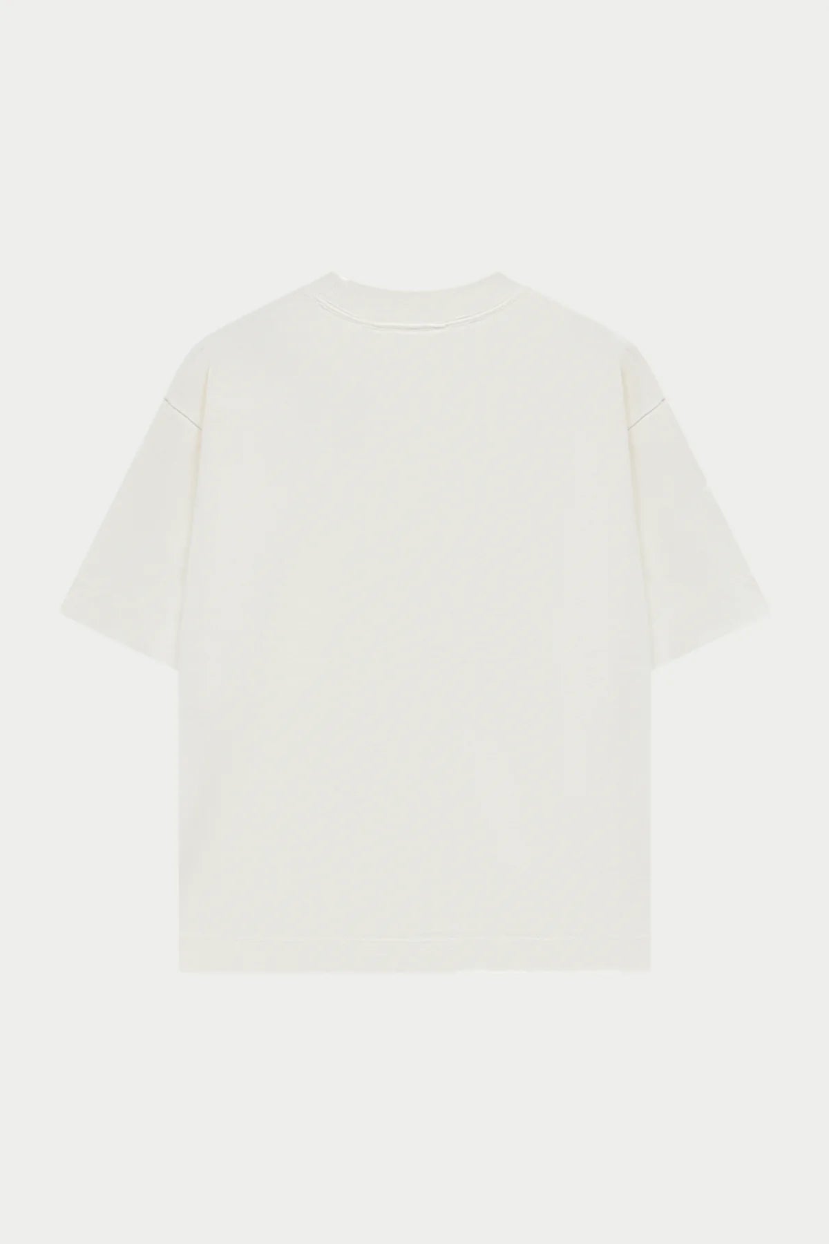 THE COUTURE CLUB APPLIQUE MONOGRAM EMBLEM T-SHIRT - OFF WHITE