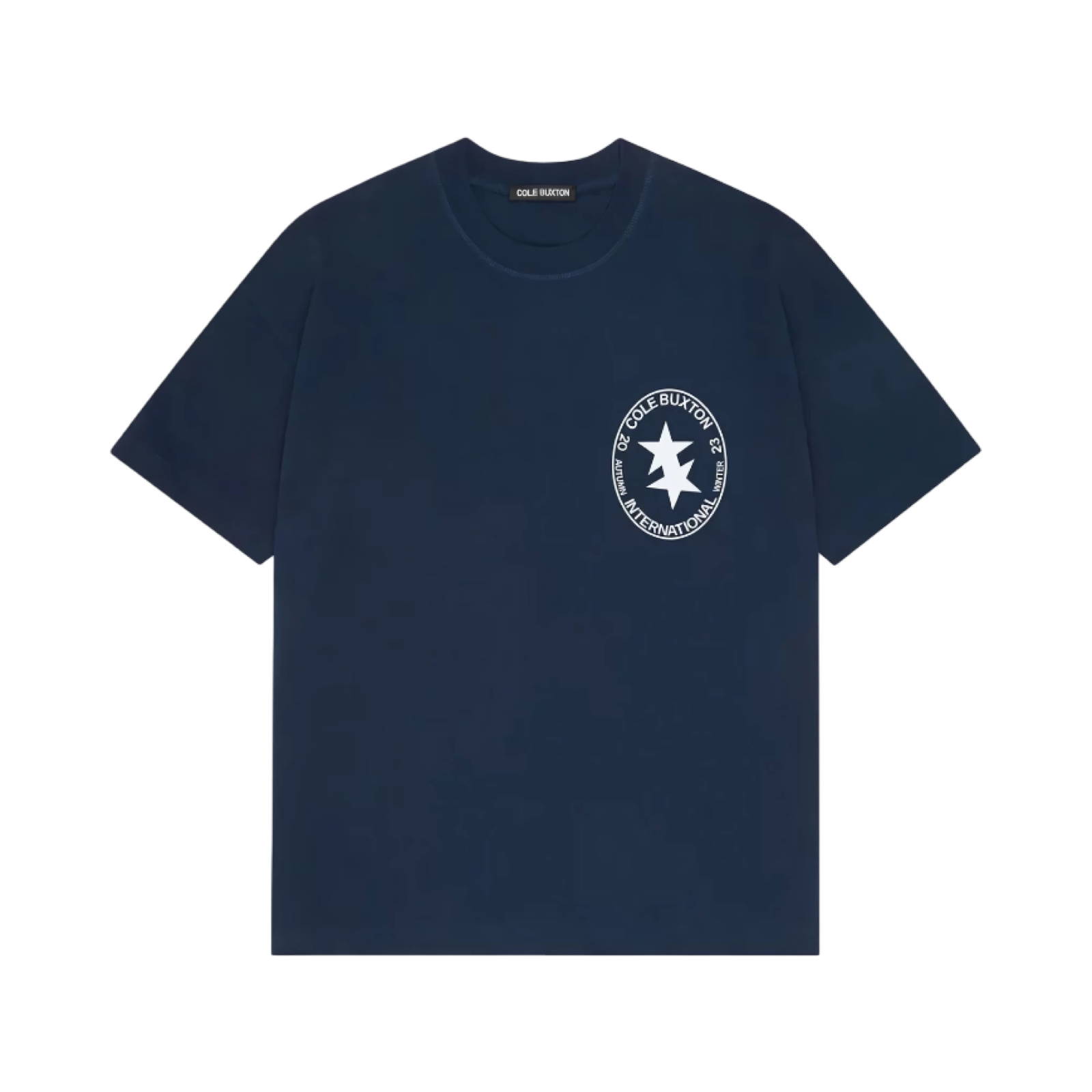 COLE BUXTON T SHIRT NAVY