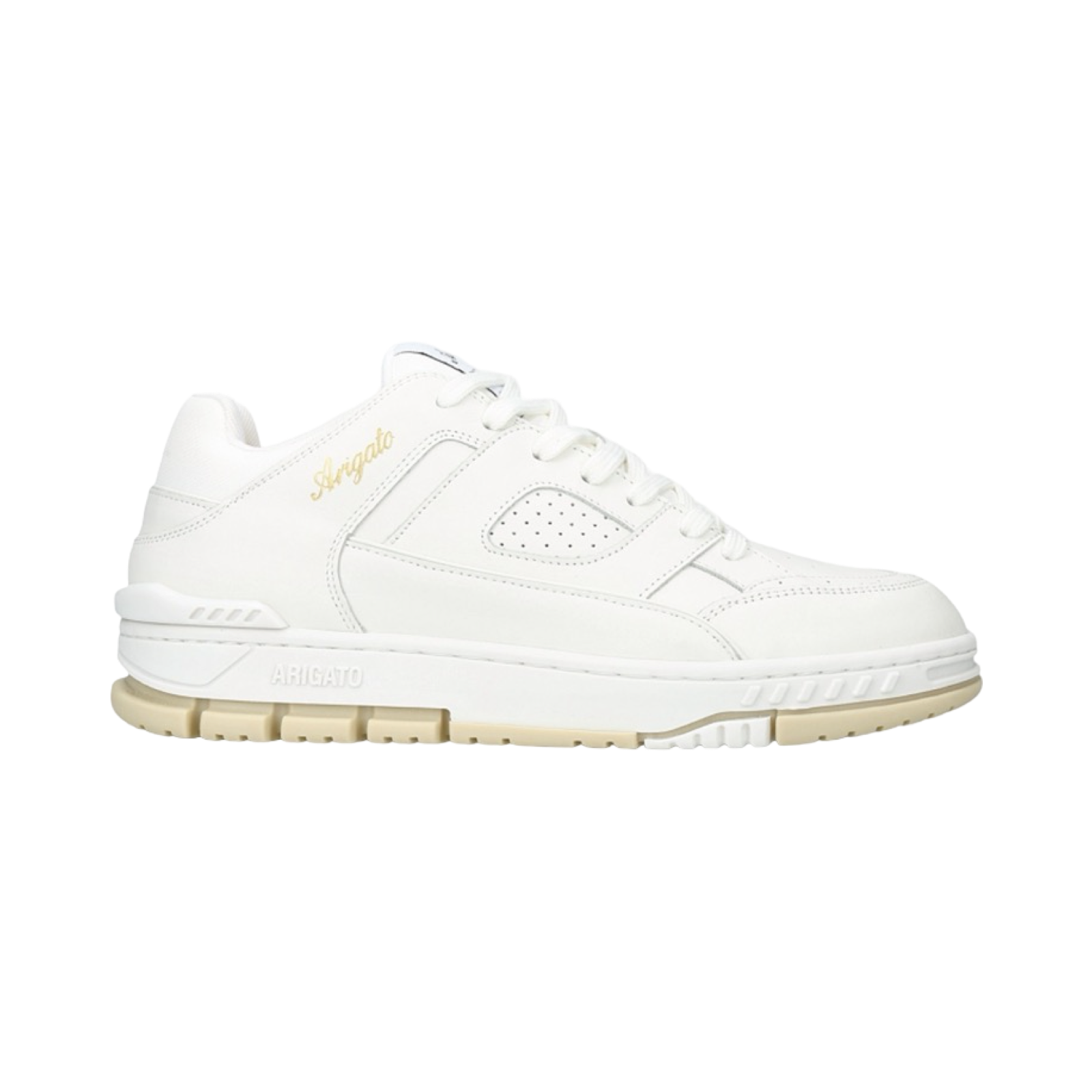 AXEL ARIGATO AREA LOW CHUNKY-SOLE LEATHER LOW-TOP TRAINERS