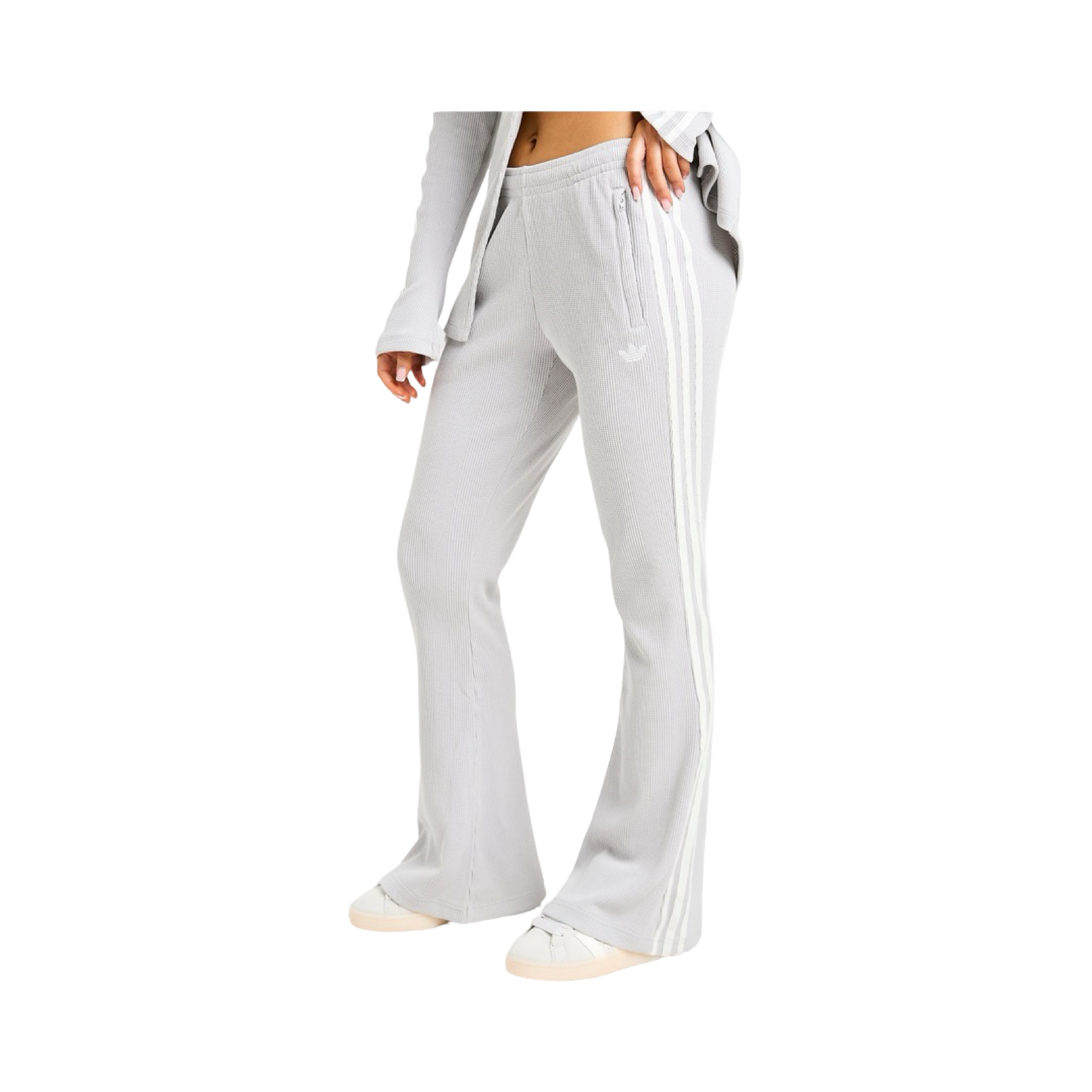 ADIDAS ORIGINALS WAFFLE FLARED JOGGERS