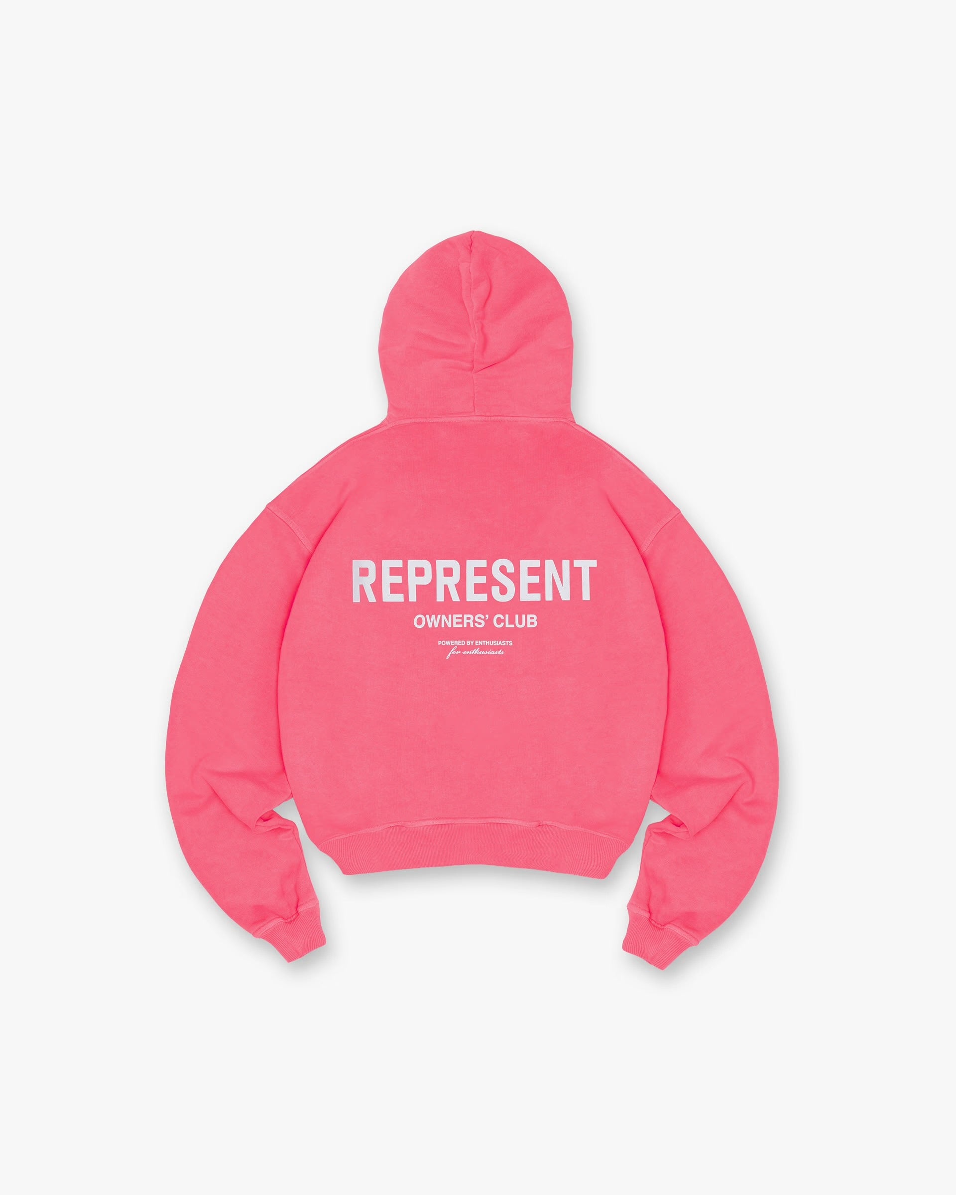 REPRESENT OWNERS CLUB HOODIE - BUBBLEGUM PINK