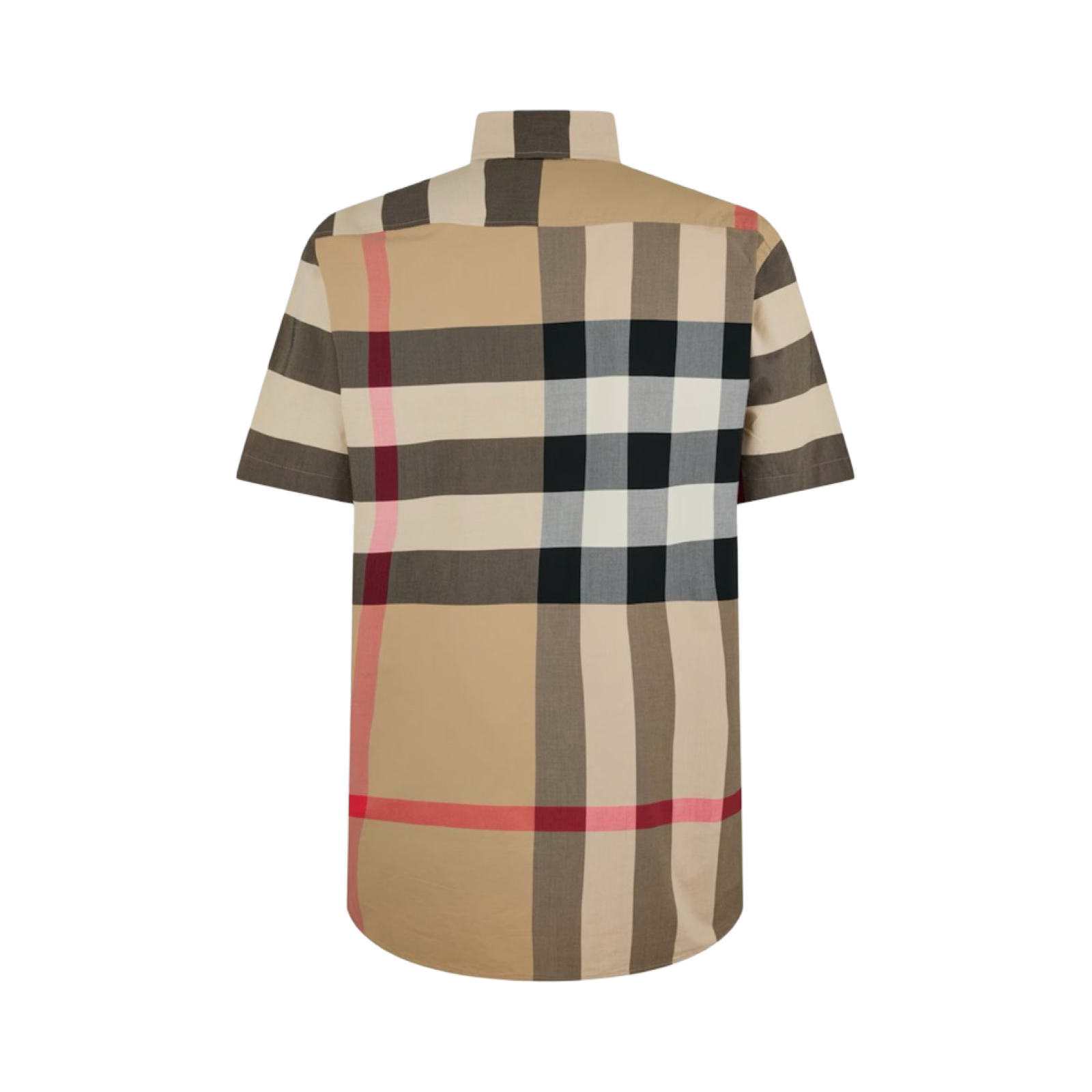 BURBERRY CHECKED COTTON SOMERTON SHIRT