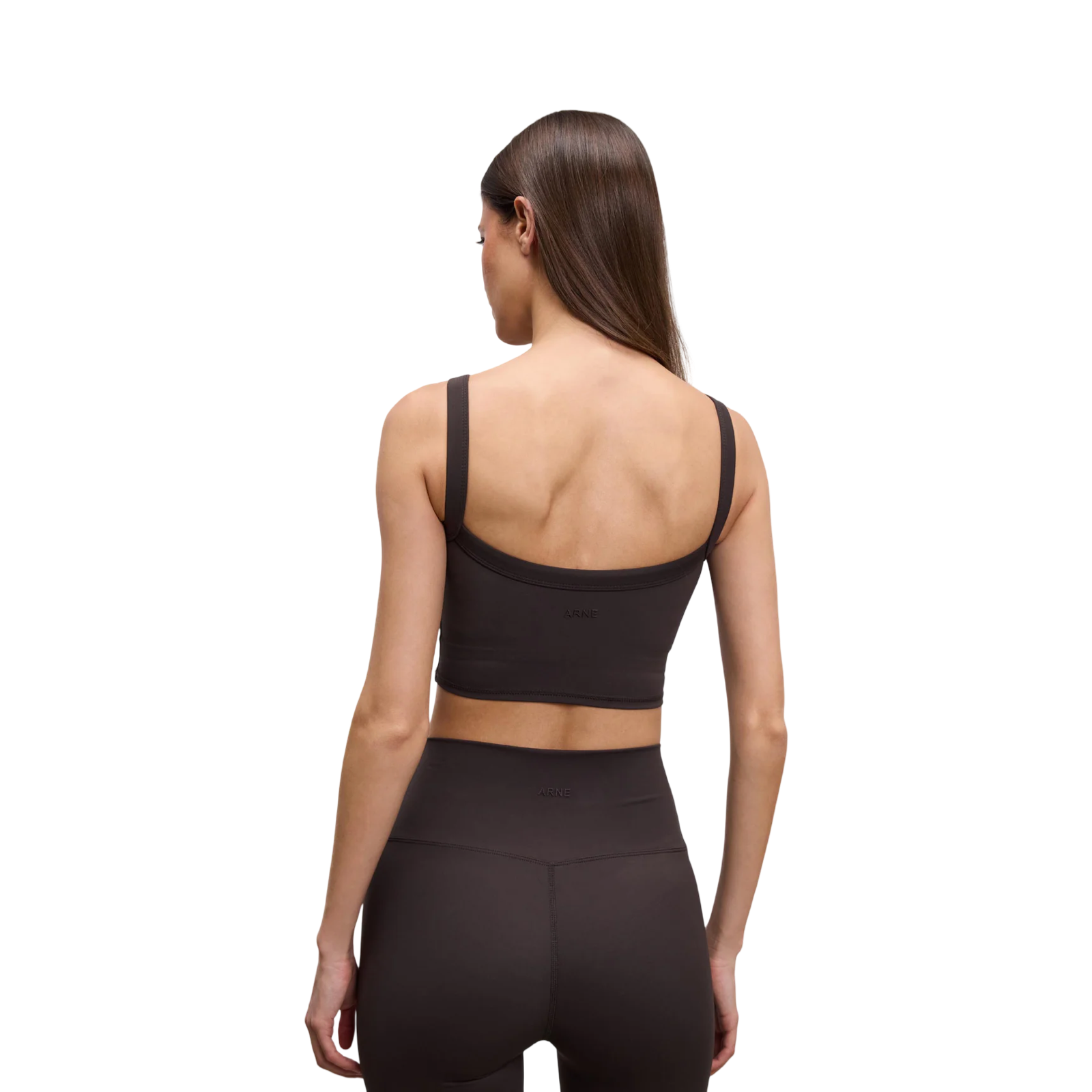 ARNE ACTIVE SPORTS BRA BROWN