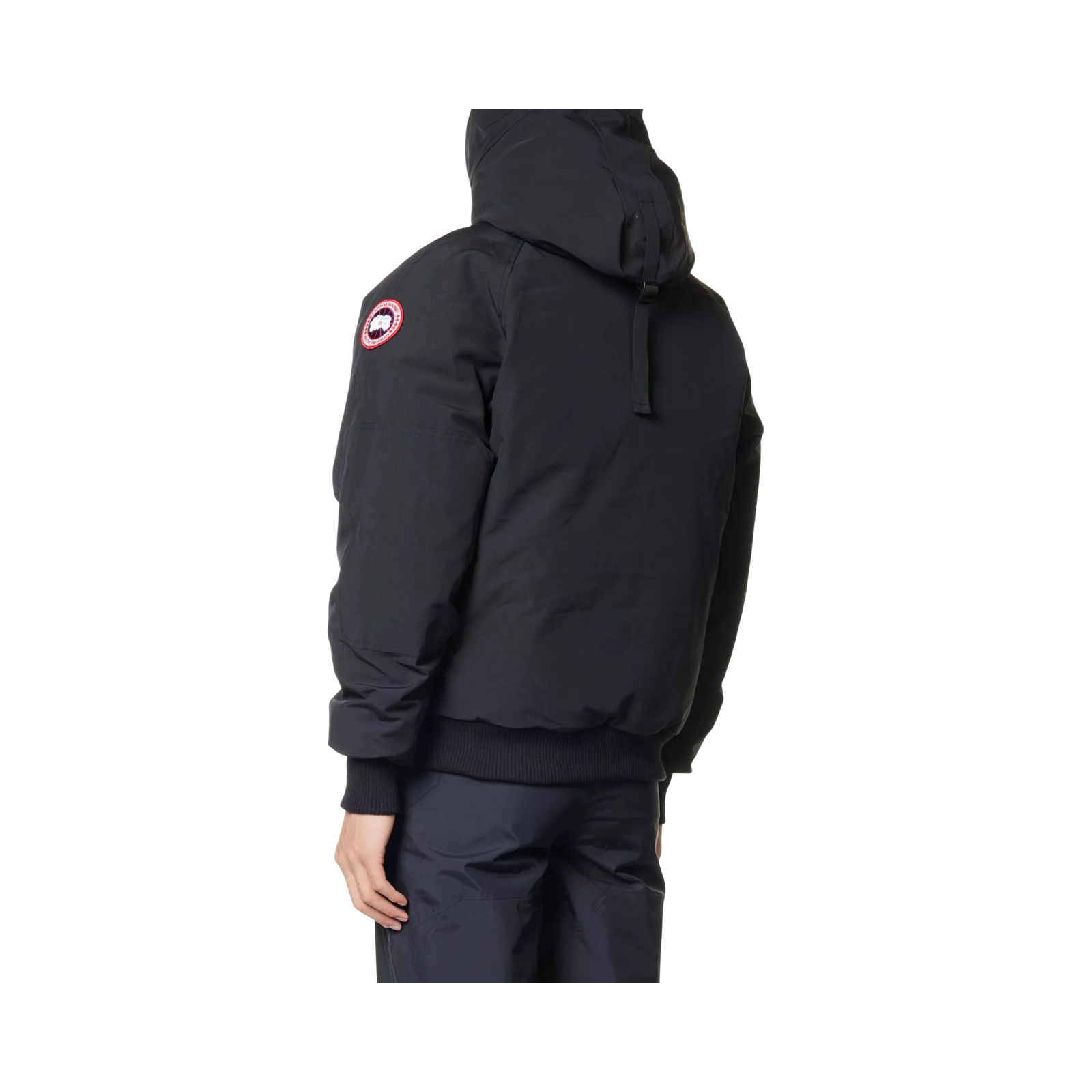 CANADA GOOSE CHILLIWACK FUNNEL-NECK SHELL-DOWN BOMBER JACKET