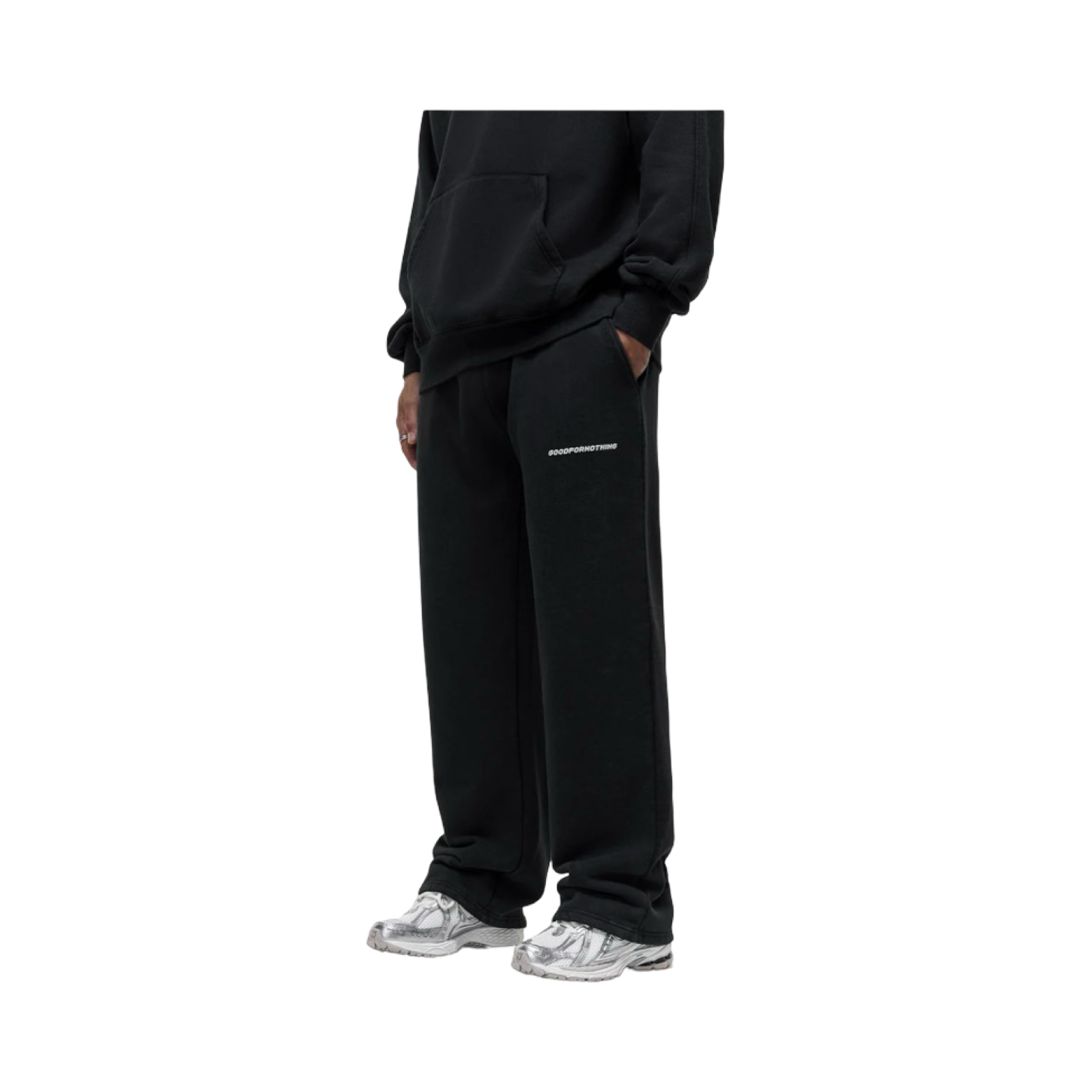GOODFORNOTHING VINTAGE JET BLACK TRACKSUIT