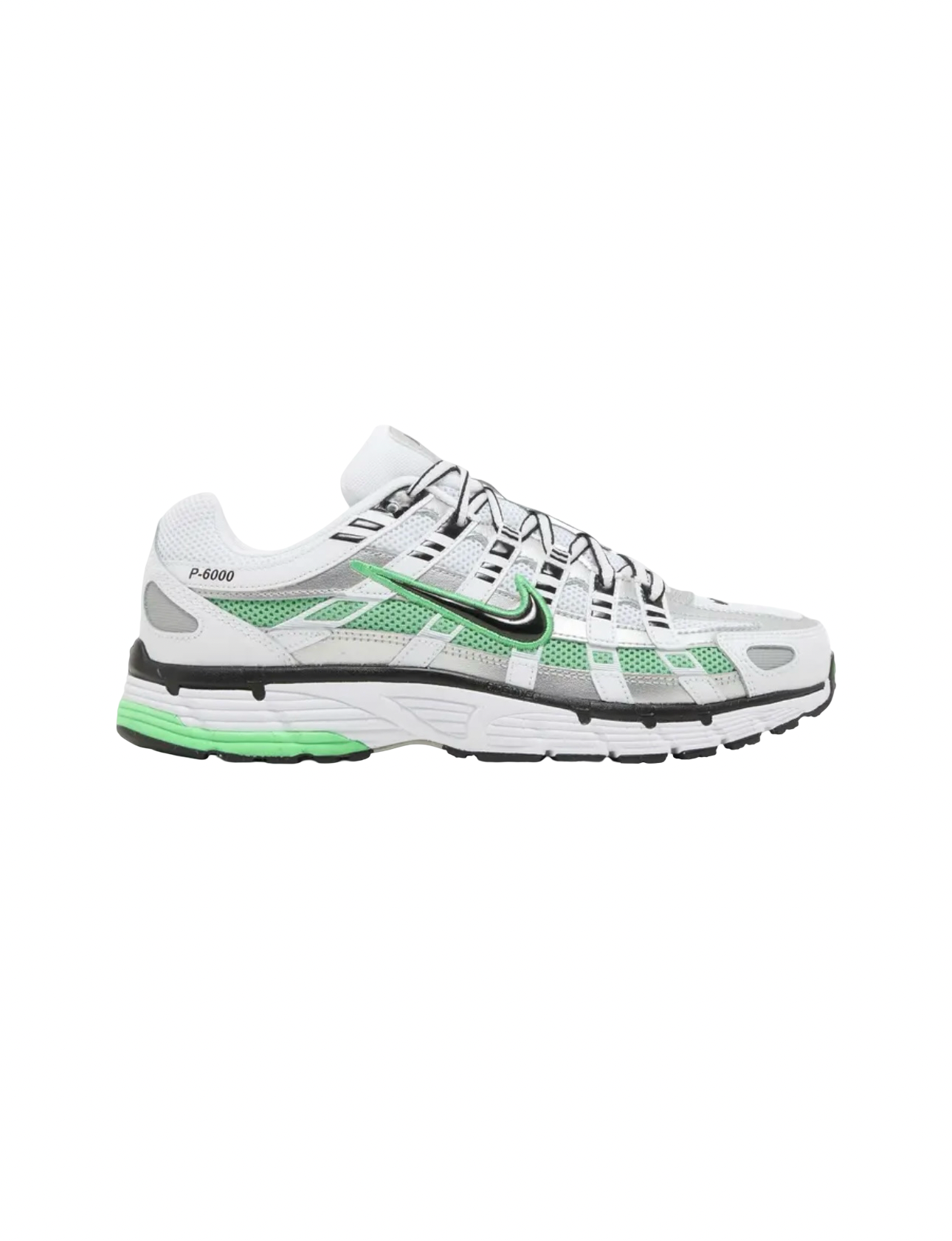NIKE P-6000 WHITE SPRING GREEN