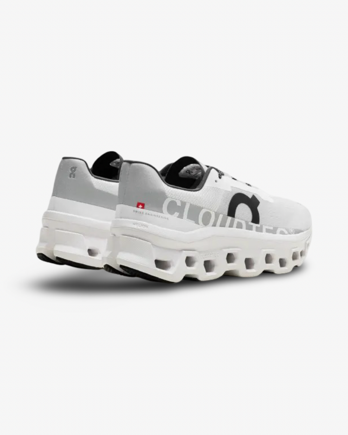 on cloudmonster 1 all white white