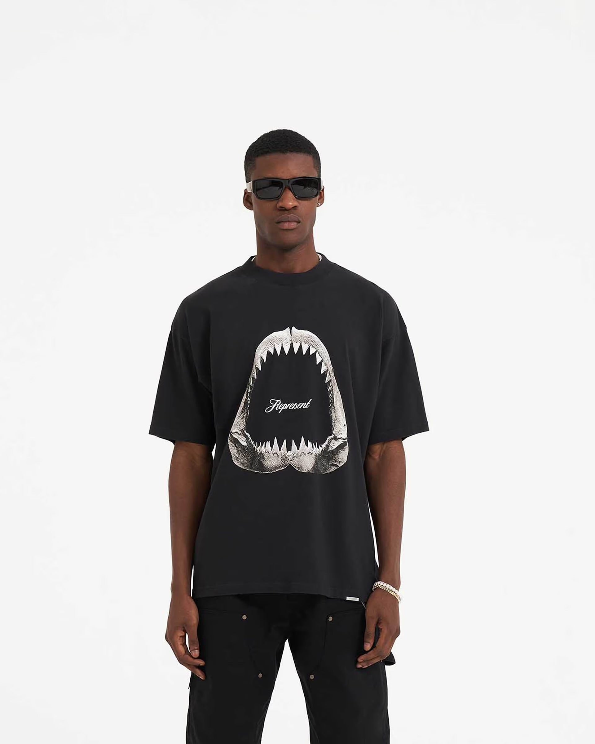 REPRESENT SHARK JAWS T-SHIRT