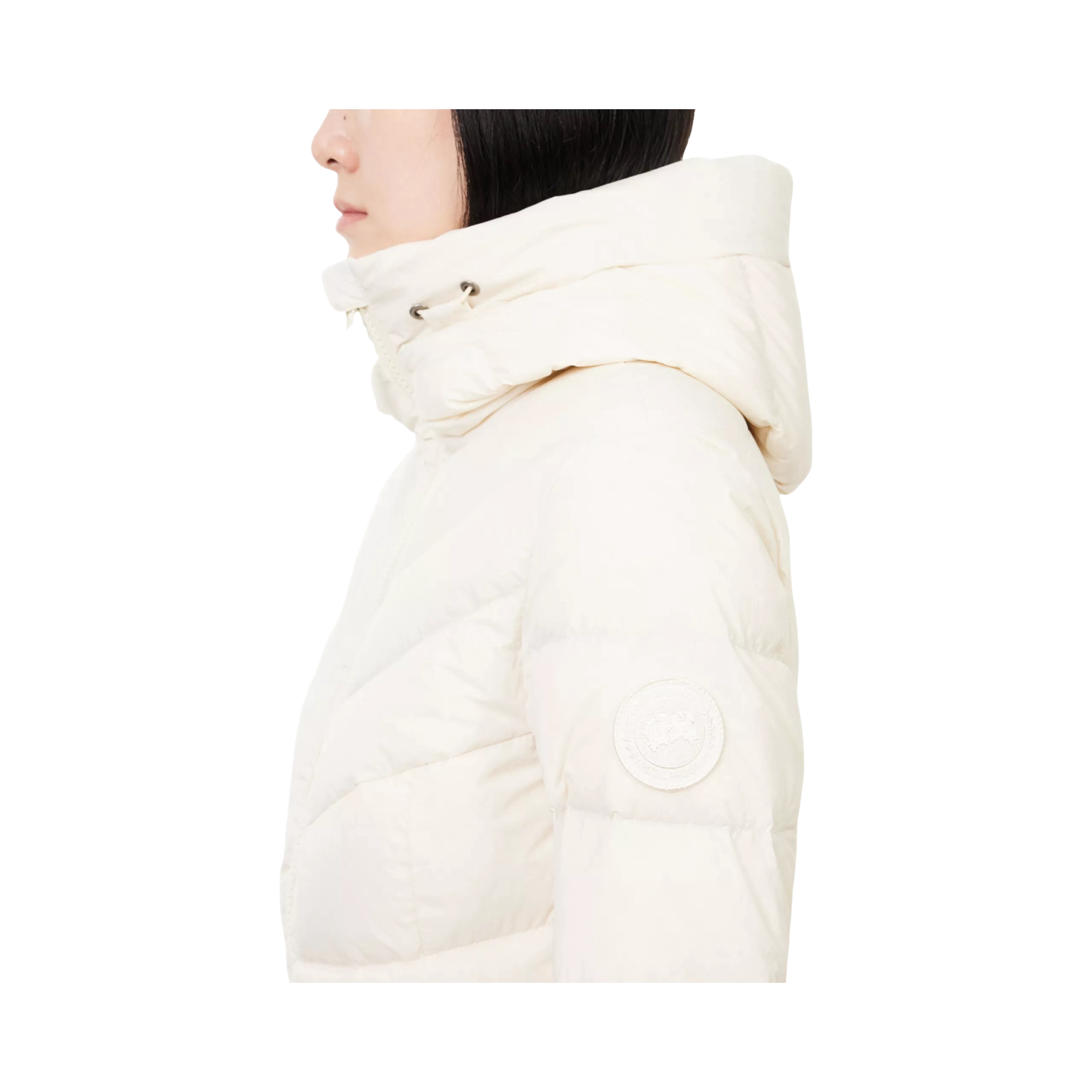 CANADA GOOSE CLAIR NYLON-DOWN JACKET