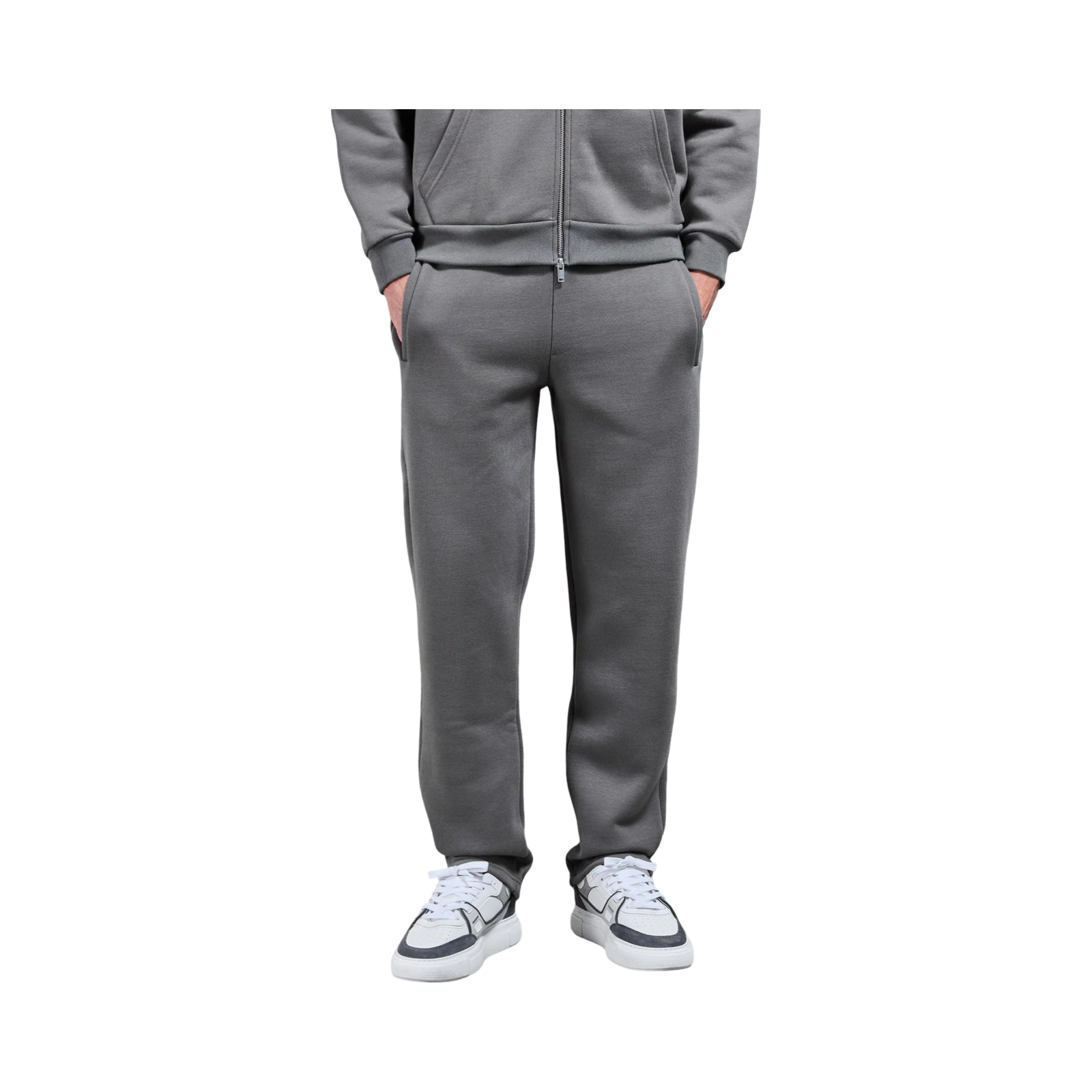 ARNE RELAXED FIT STRAIGHT LEG JOGGER GREY