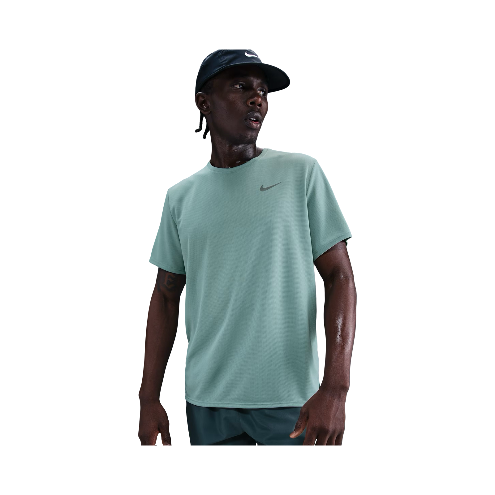 NIKE MILER MEN’S DRI-FIT UV SHORT-SLEEVE RUNNING TOP