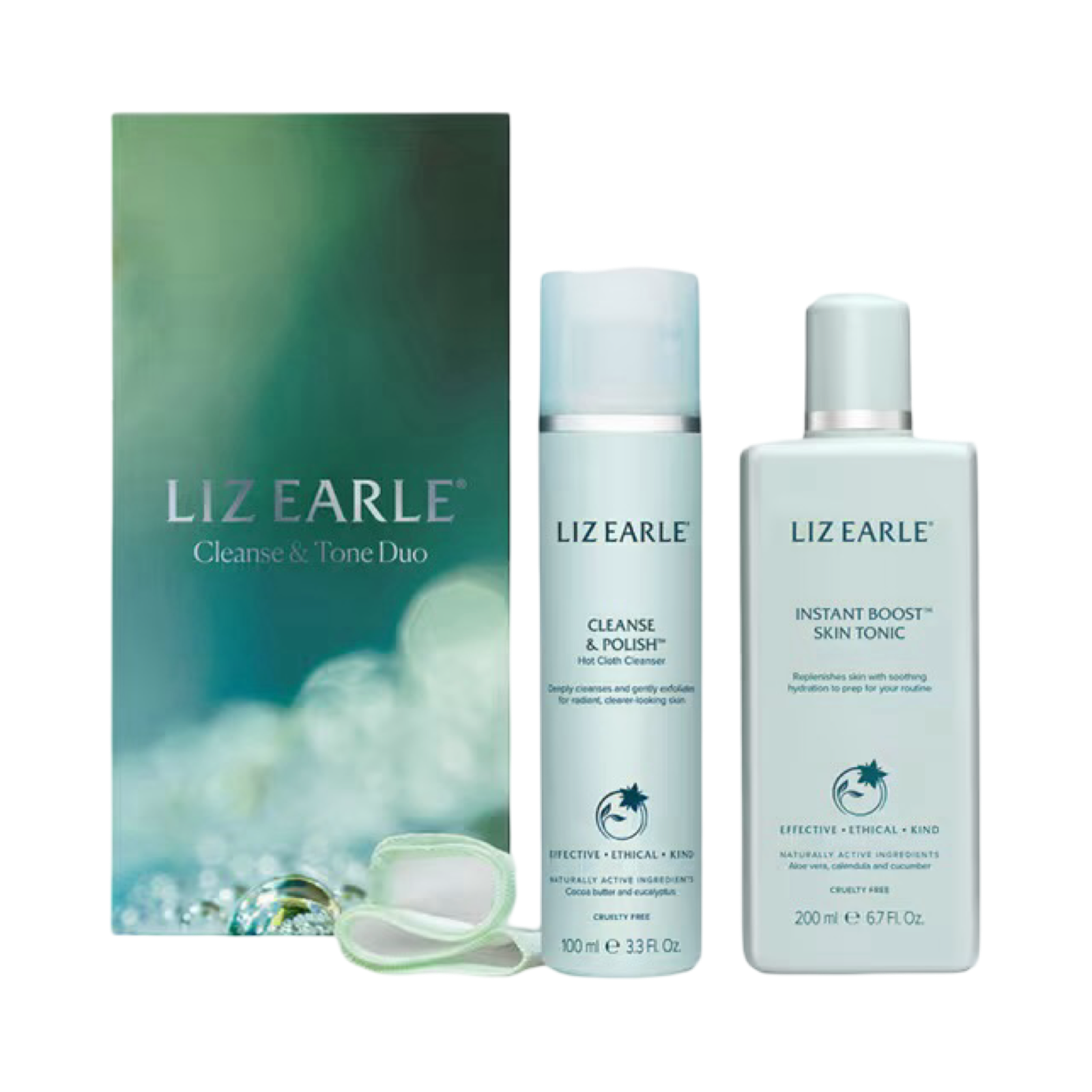 LIZ EARLE CLEANSE & POLISH DUO SKINCARE GIFT SET