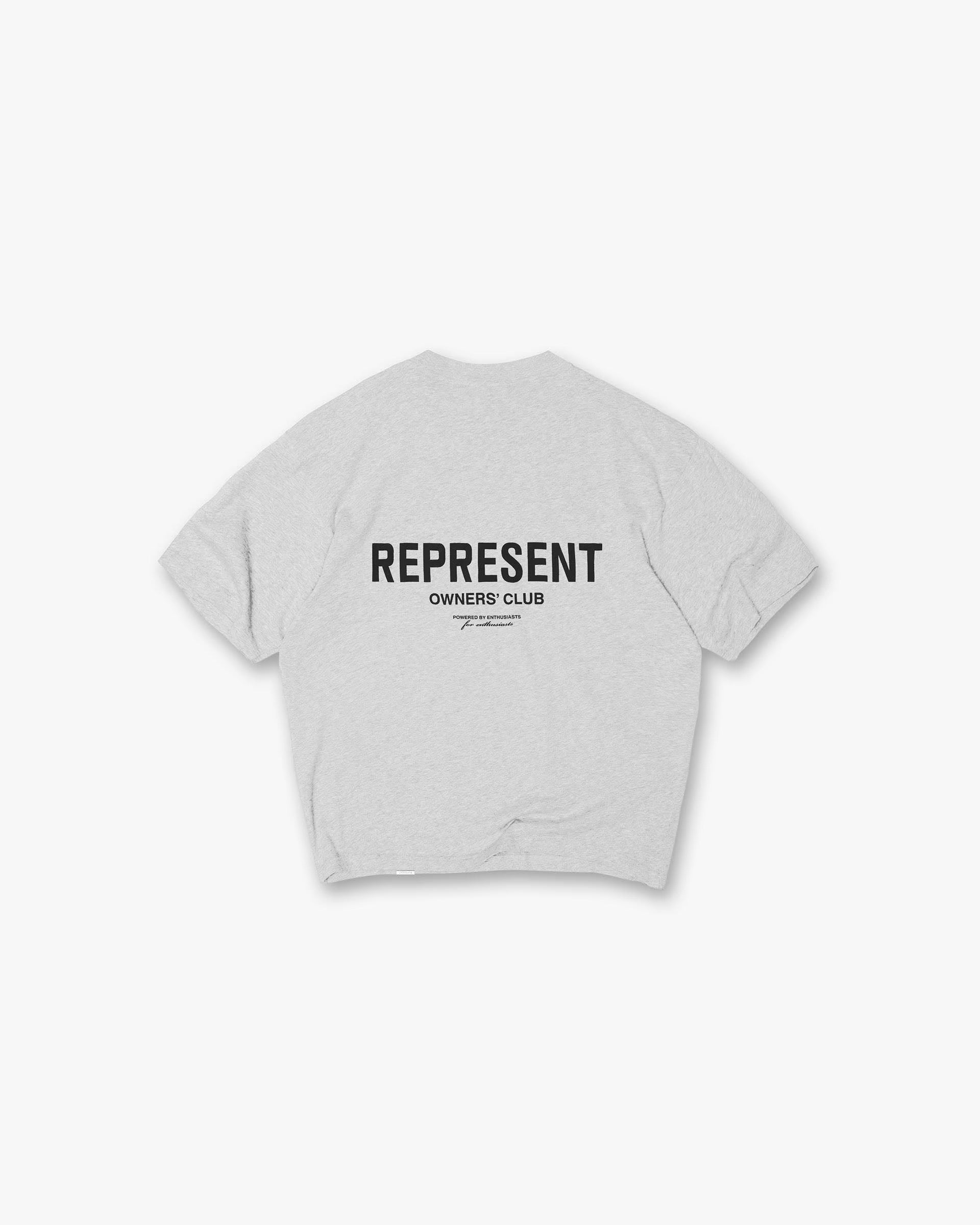 REPRESENT OWNERS CLUB T-SHIRT - ASH GREY