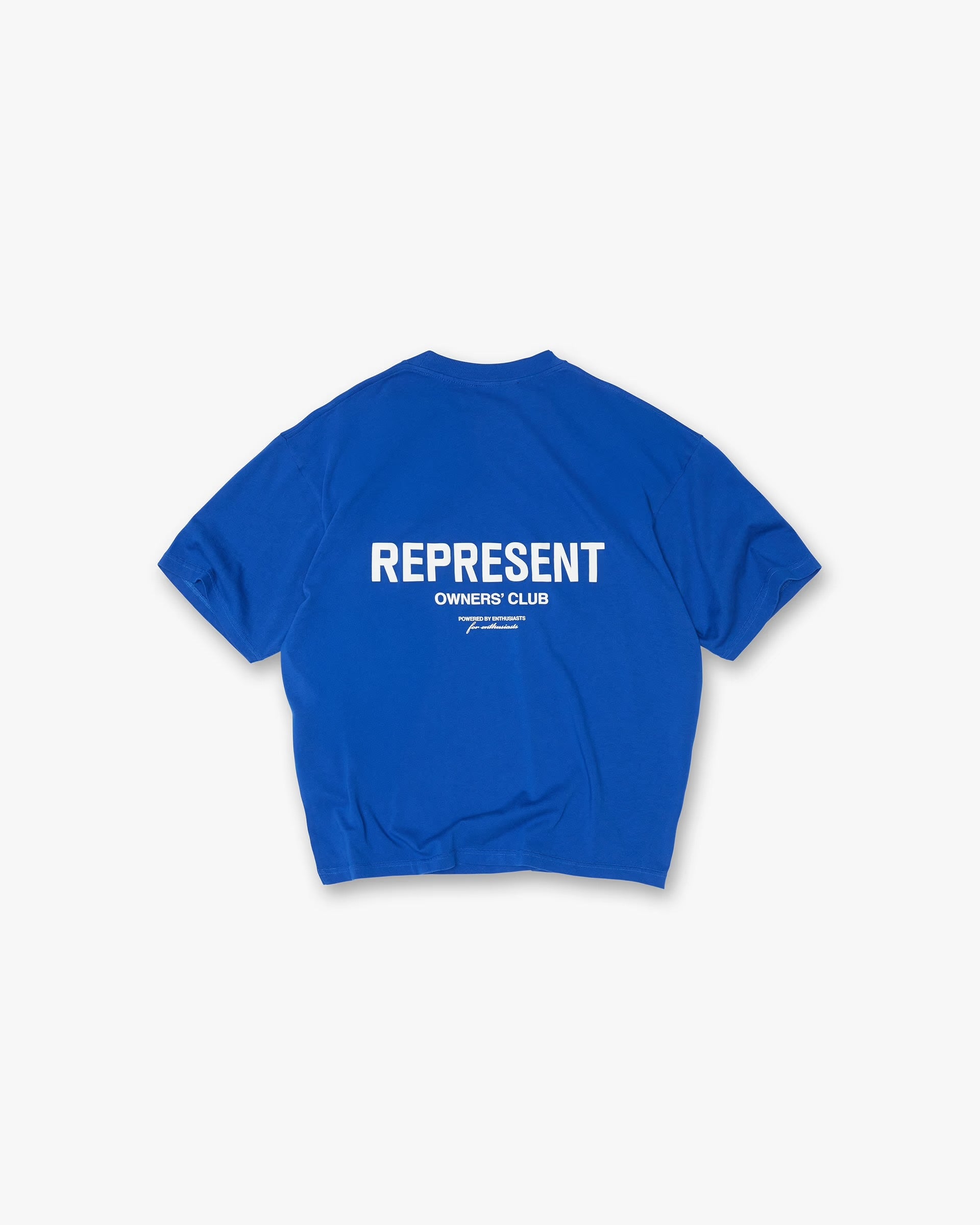 REPRESENT OWNERS CLUB T-SHIRT - COBALT BLUE