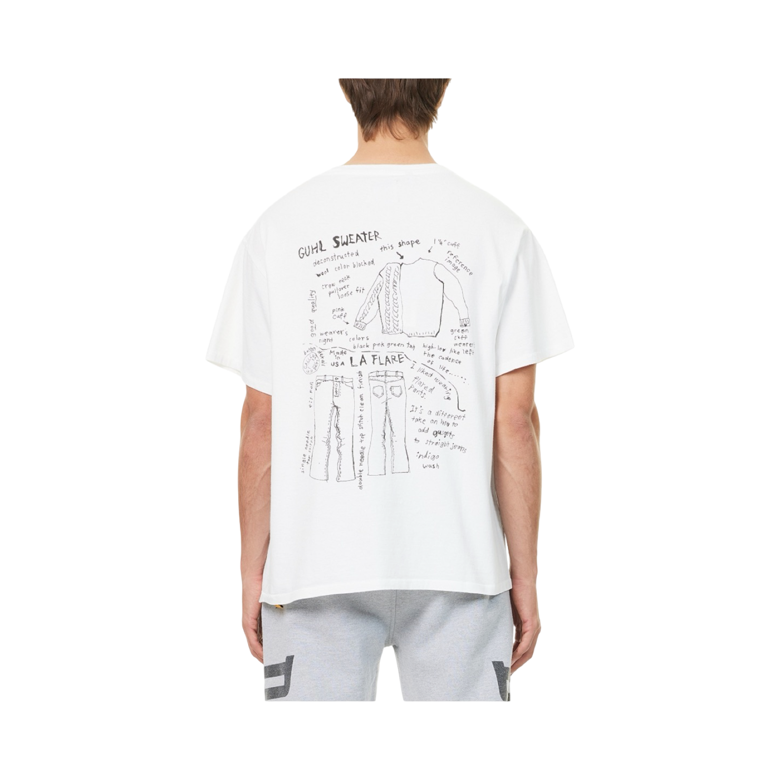 GALLERY DEPT MOODY GRAPHIC-PRINT COTTON T-SHIRT