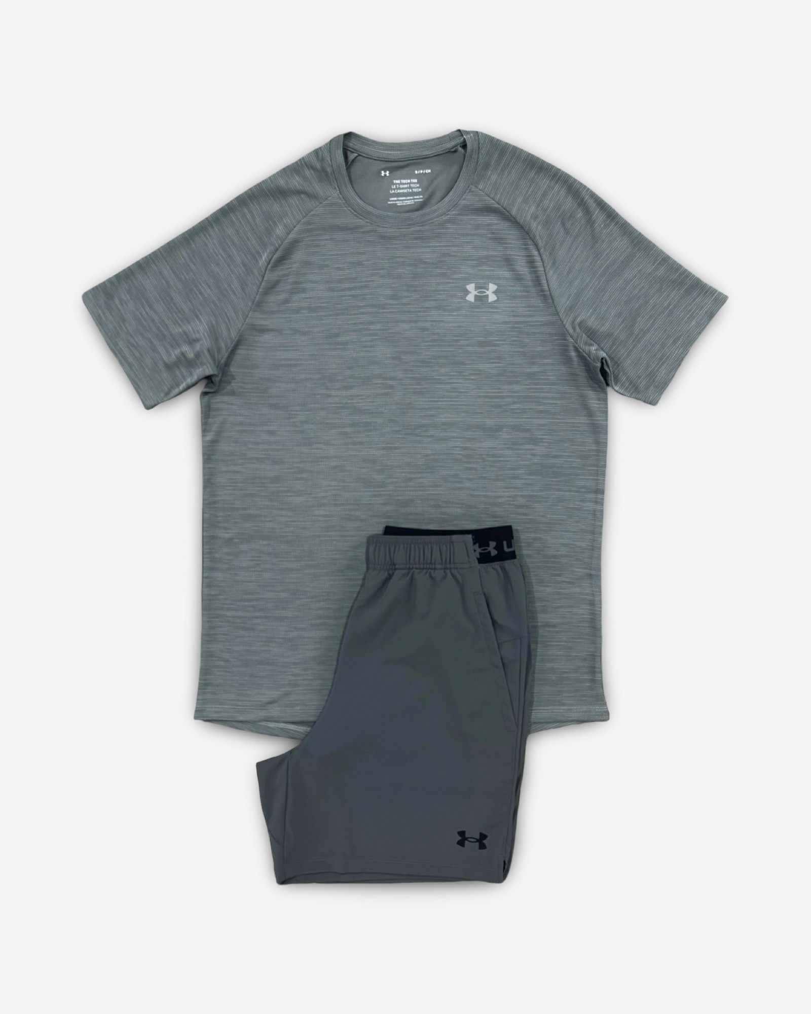 UNDER ARMOUR SET - TEXTURED GREEN