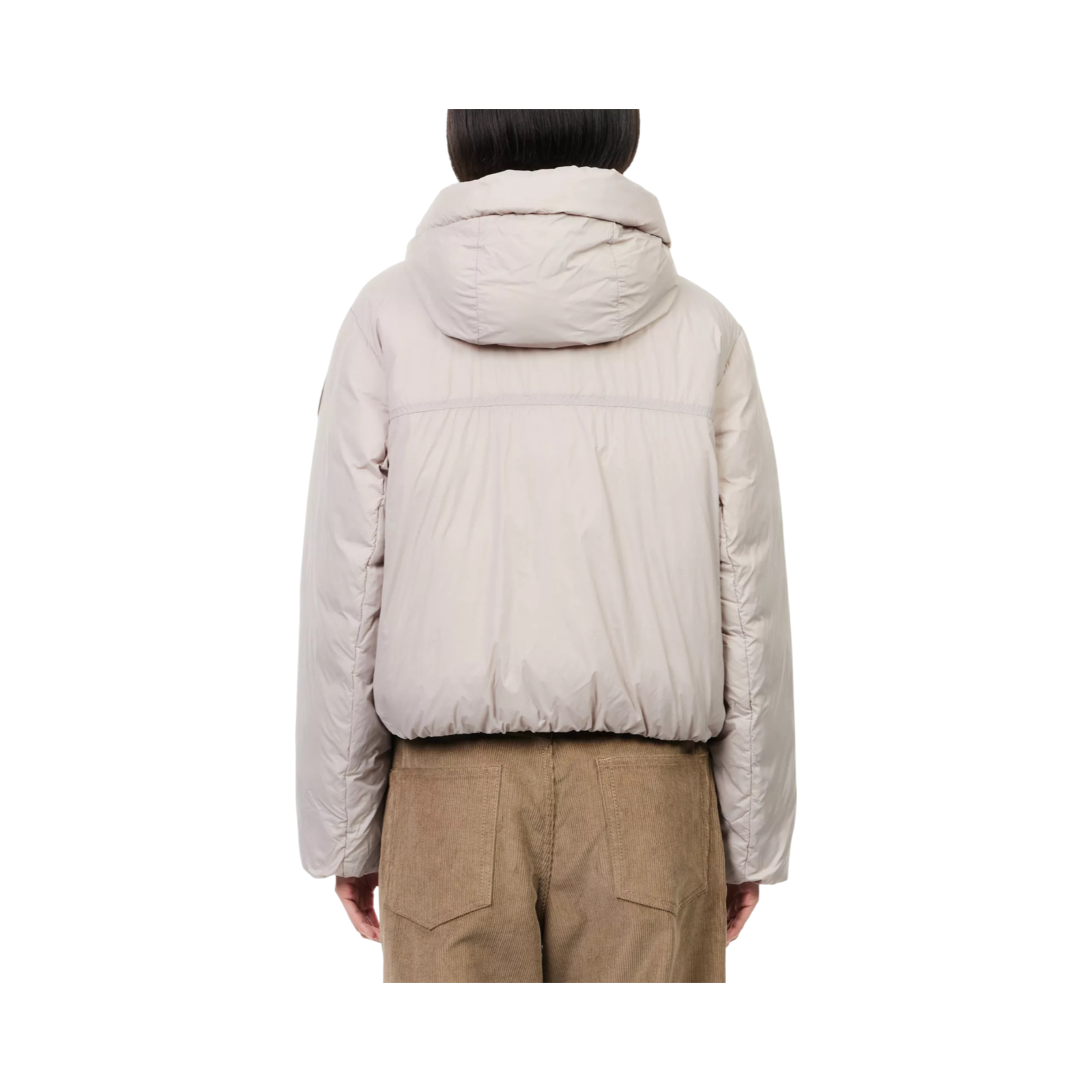 CANADA GOOSE ELBA NYLON-DOWN JACKET LIMESTONE