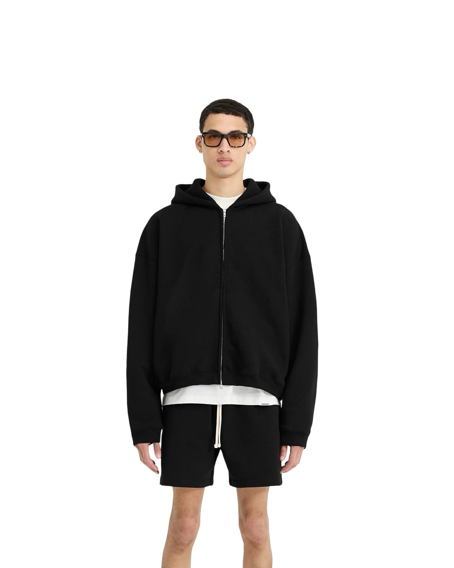 REPRESENT INITIAL BOXY ZIP HOODIE