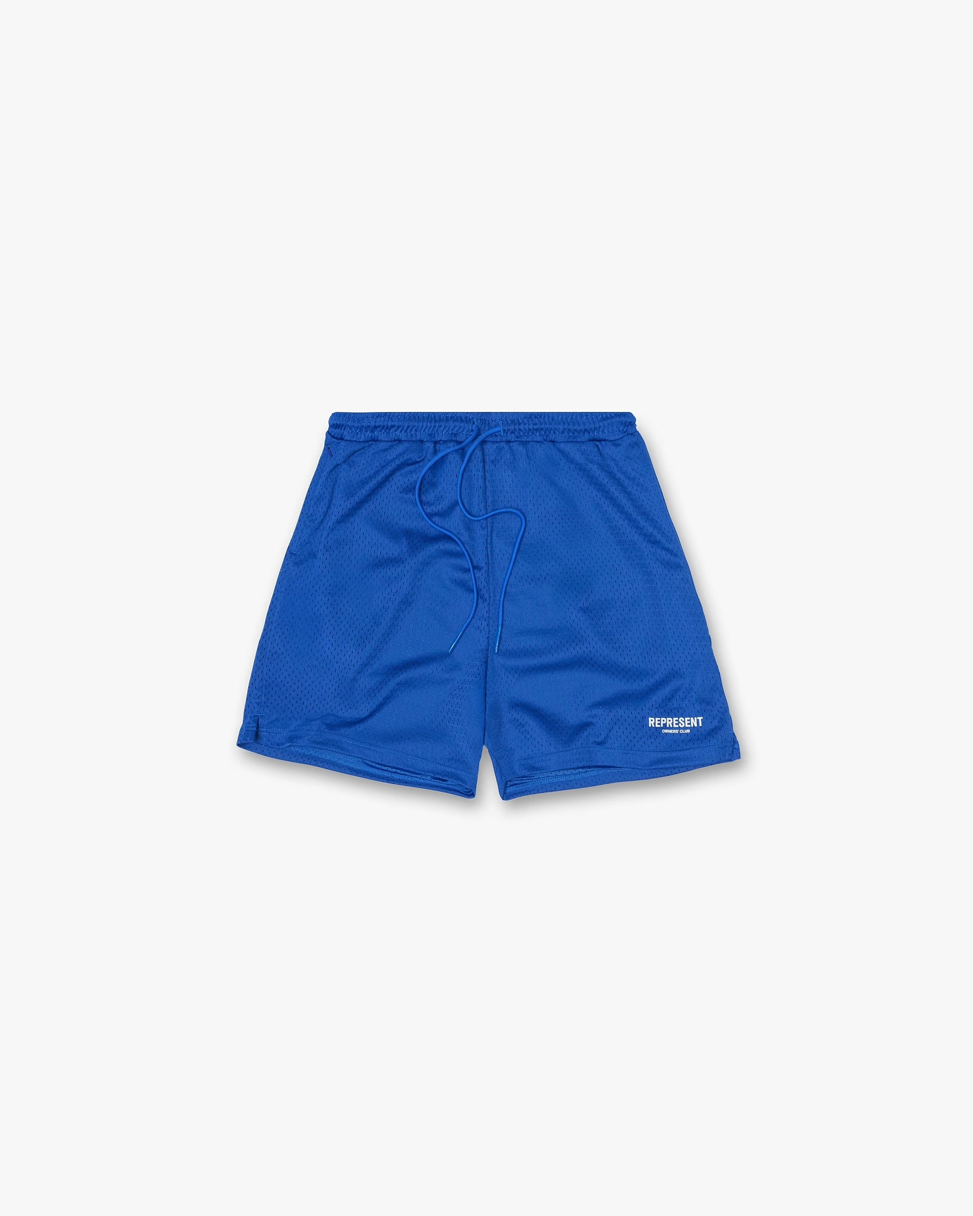 REPRESENT OWNERS MESH CLUB SHORT - COBALT BLUE
